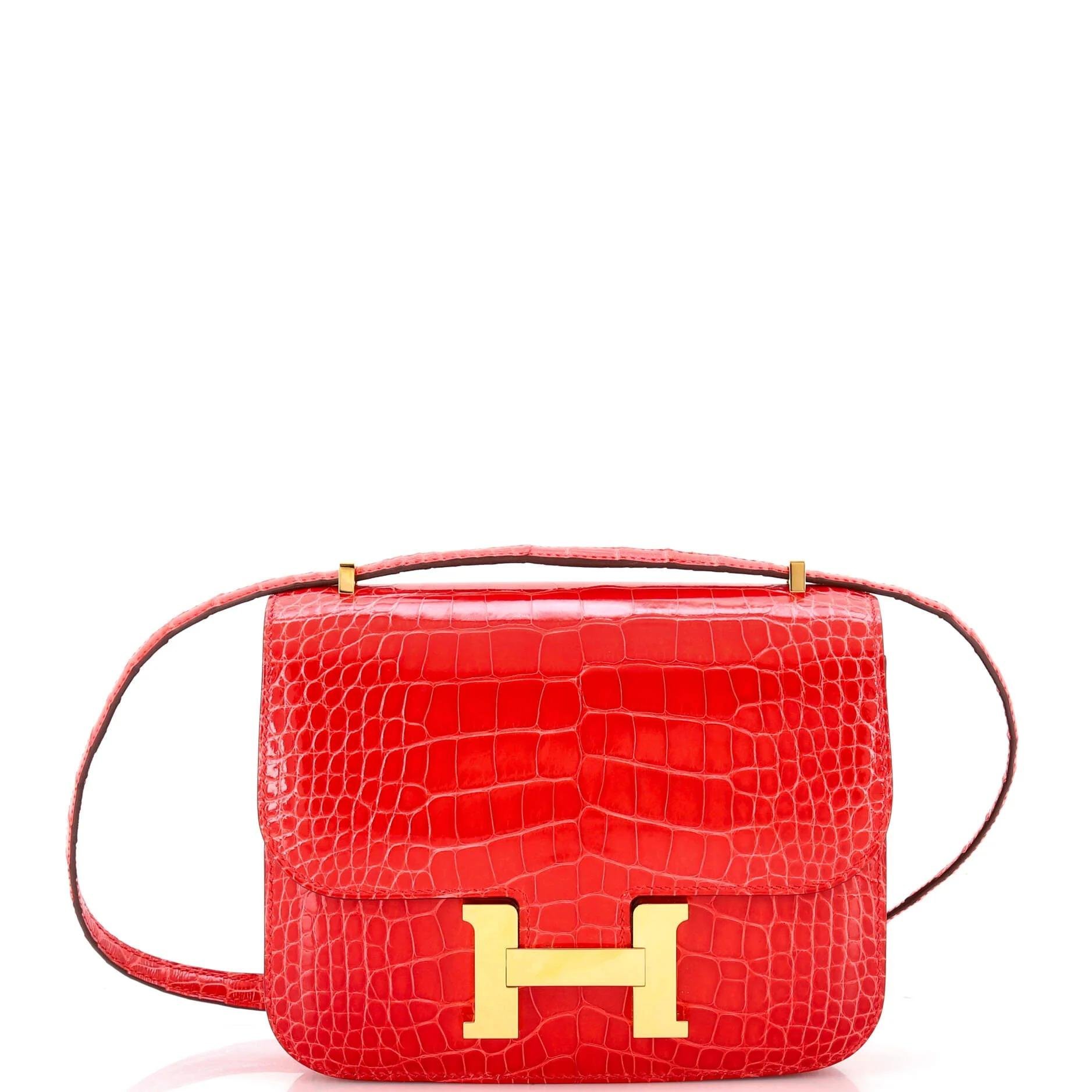 Hermes Constance 18 Handbag Alligator Skin 2021