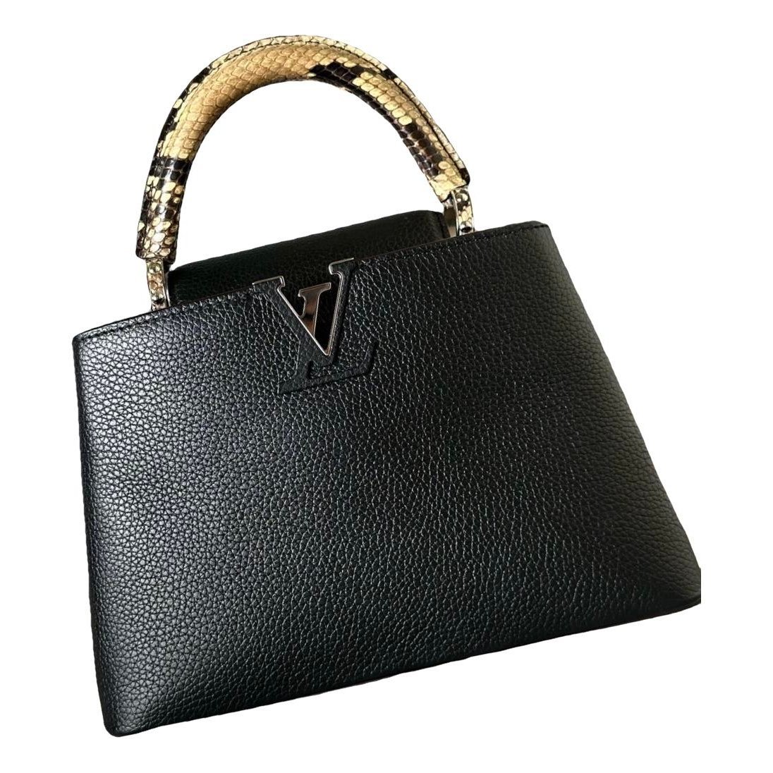 Capucines leather handbag