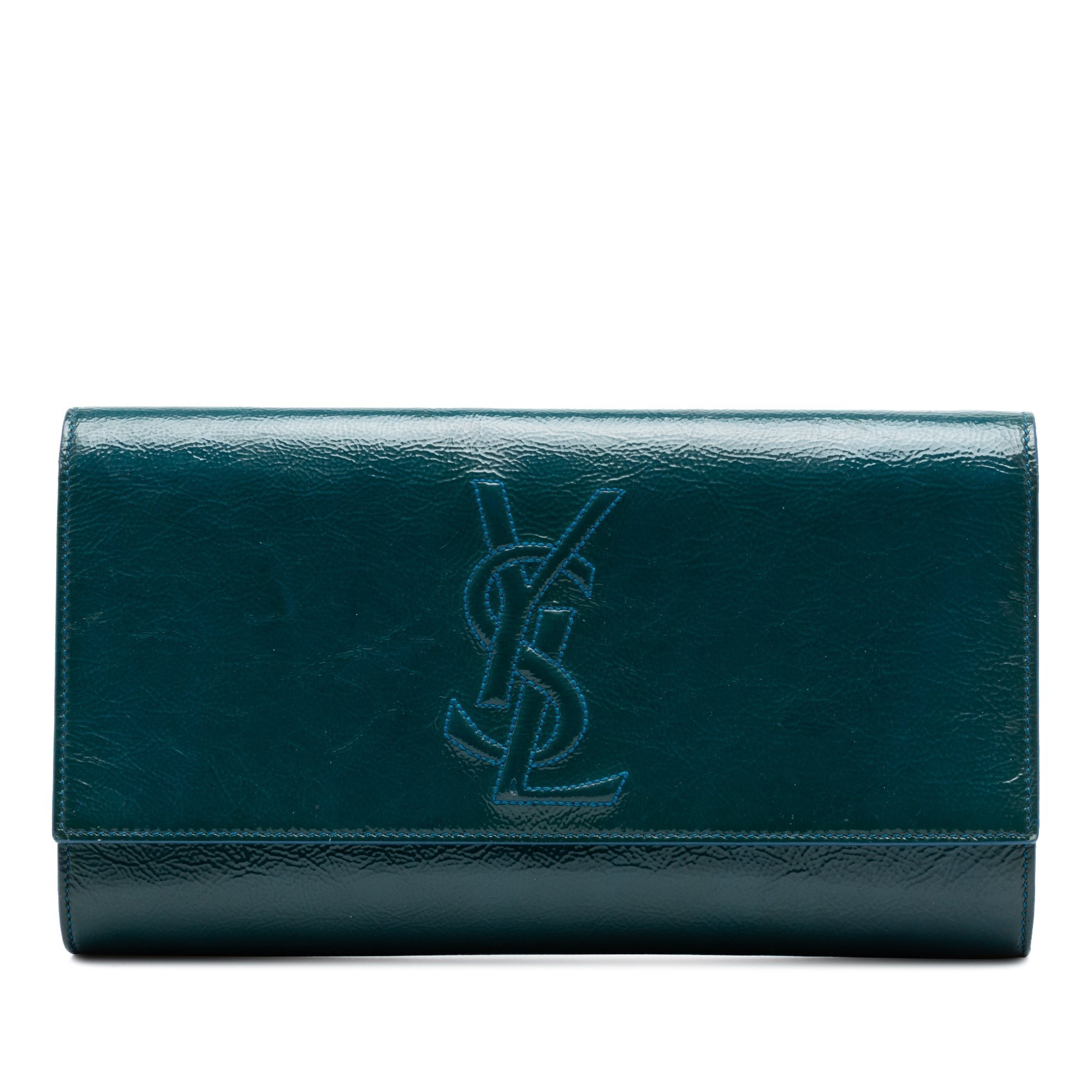 Patent leather handbag
