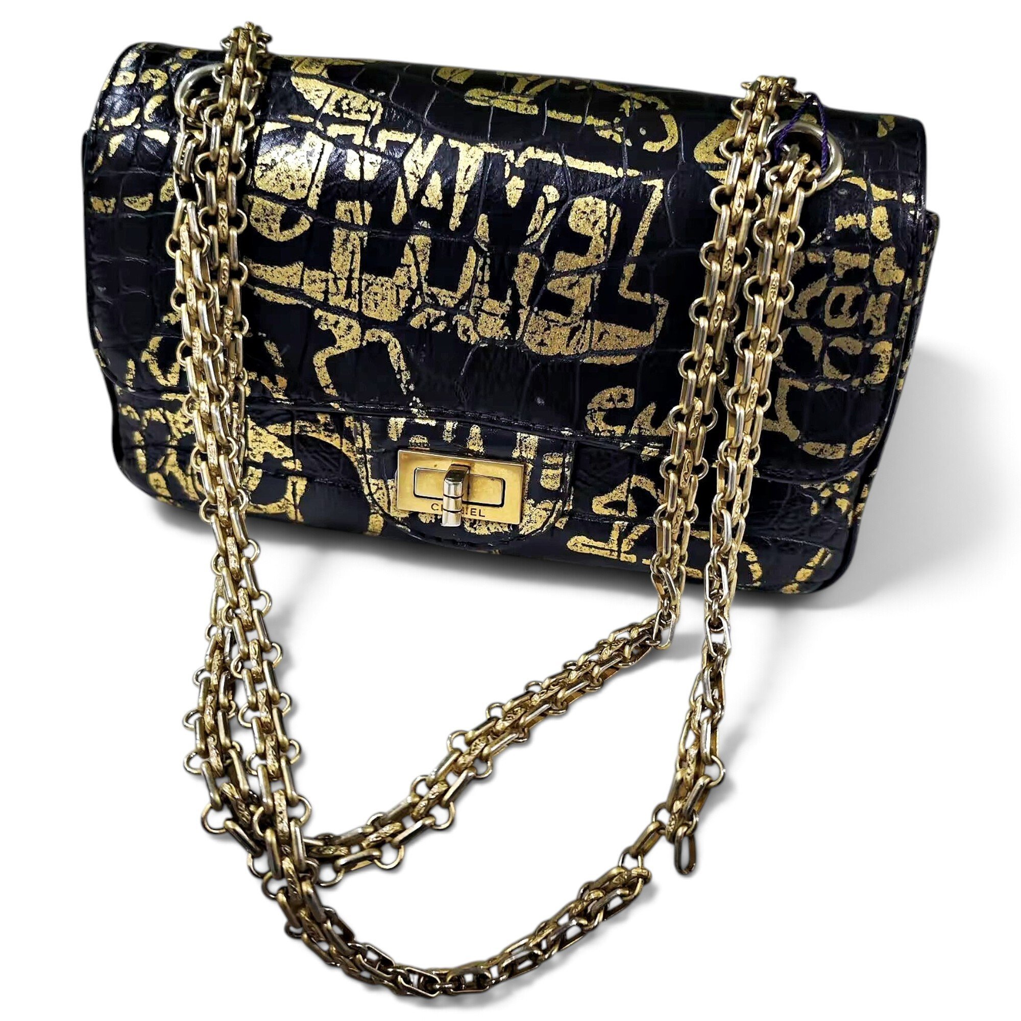 2.55 leather handbag