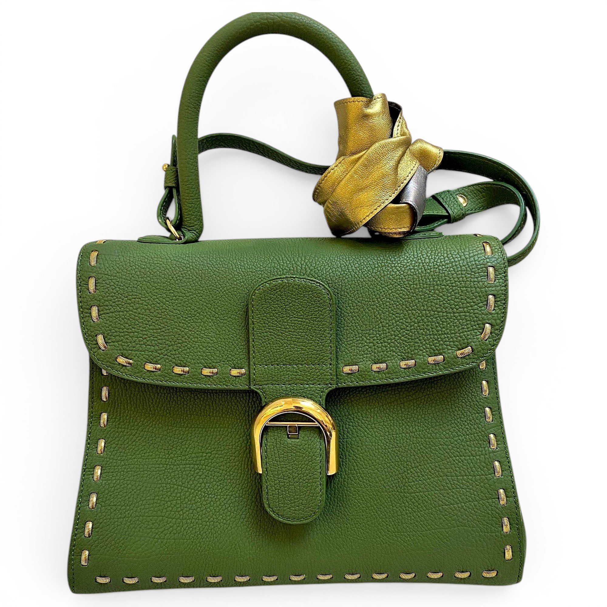 Brillant leather handbag