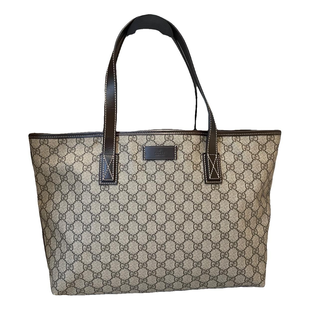 Patent leather tote