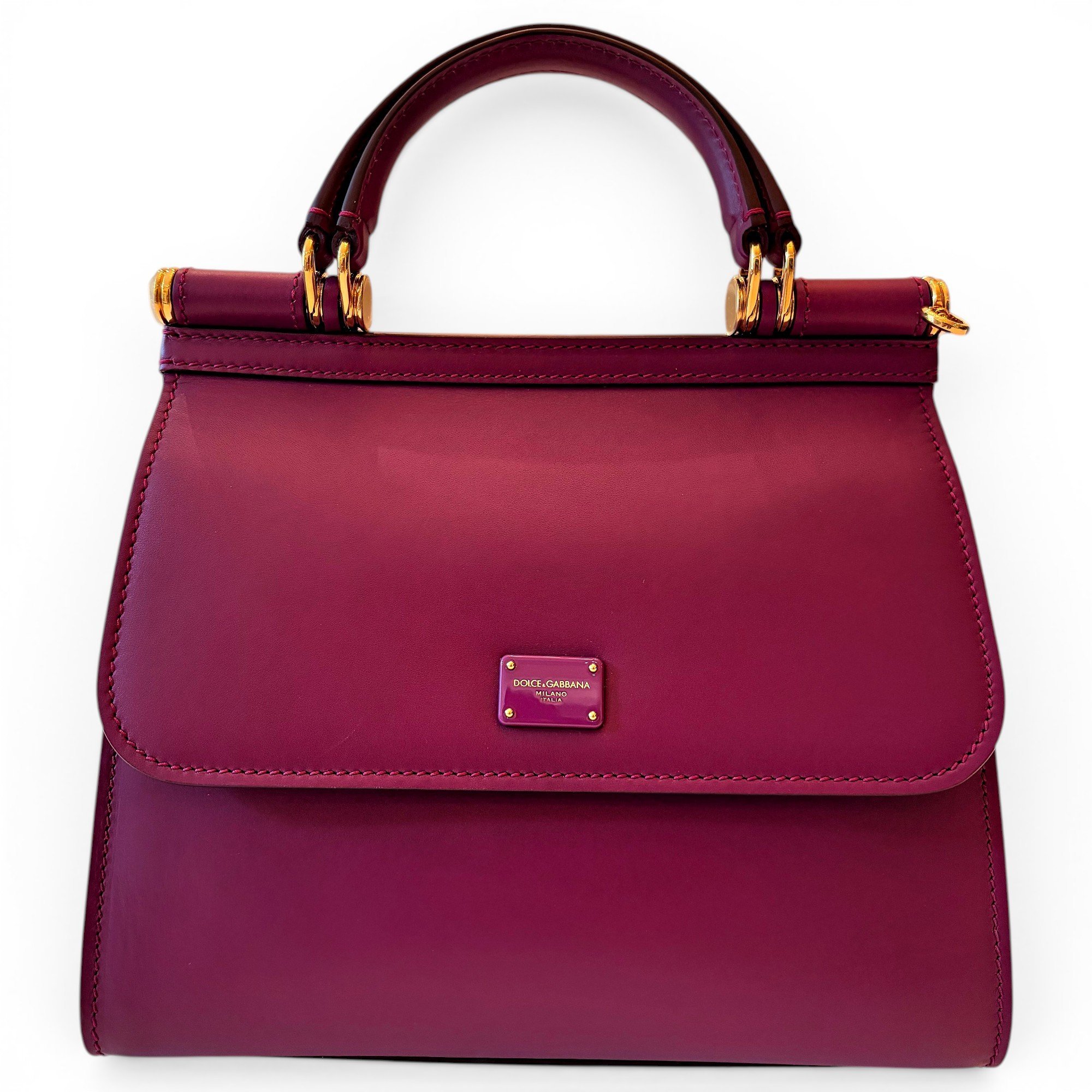 Leather handbag