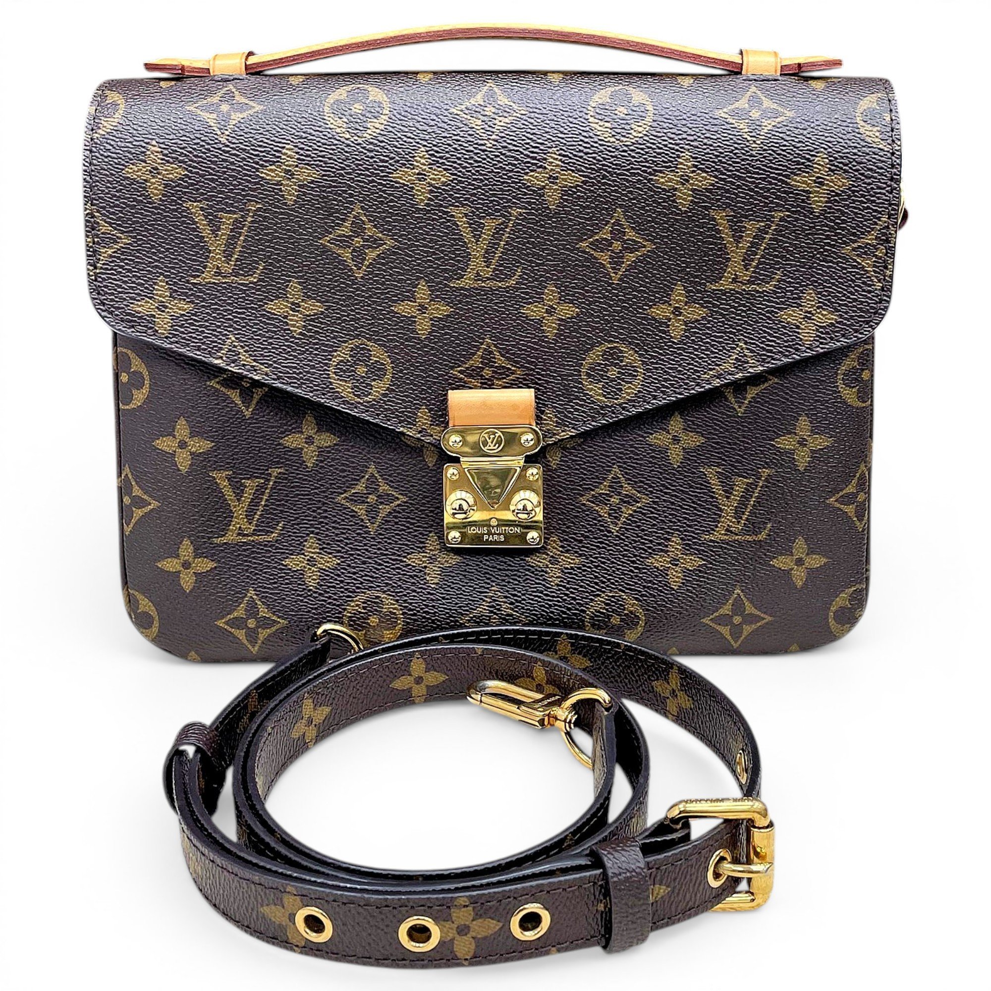 Metis leather handbag