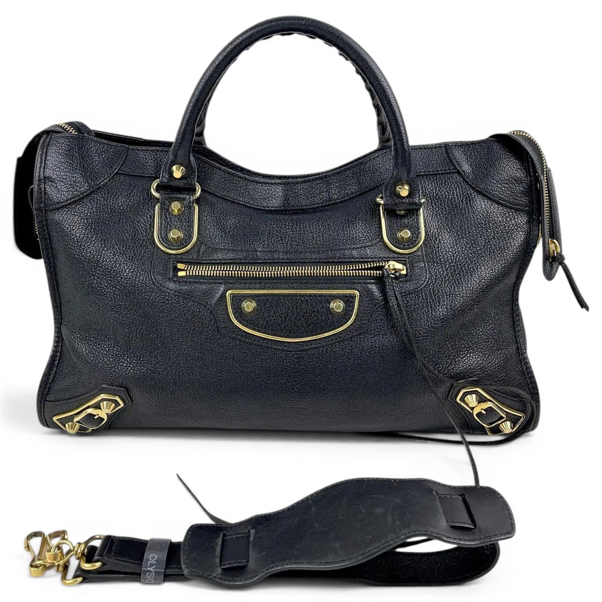 Balenciaga City leather handbag