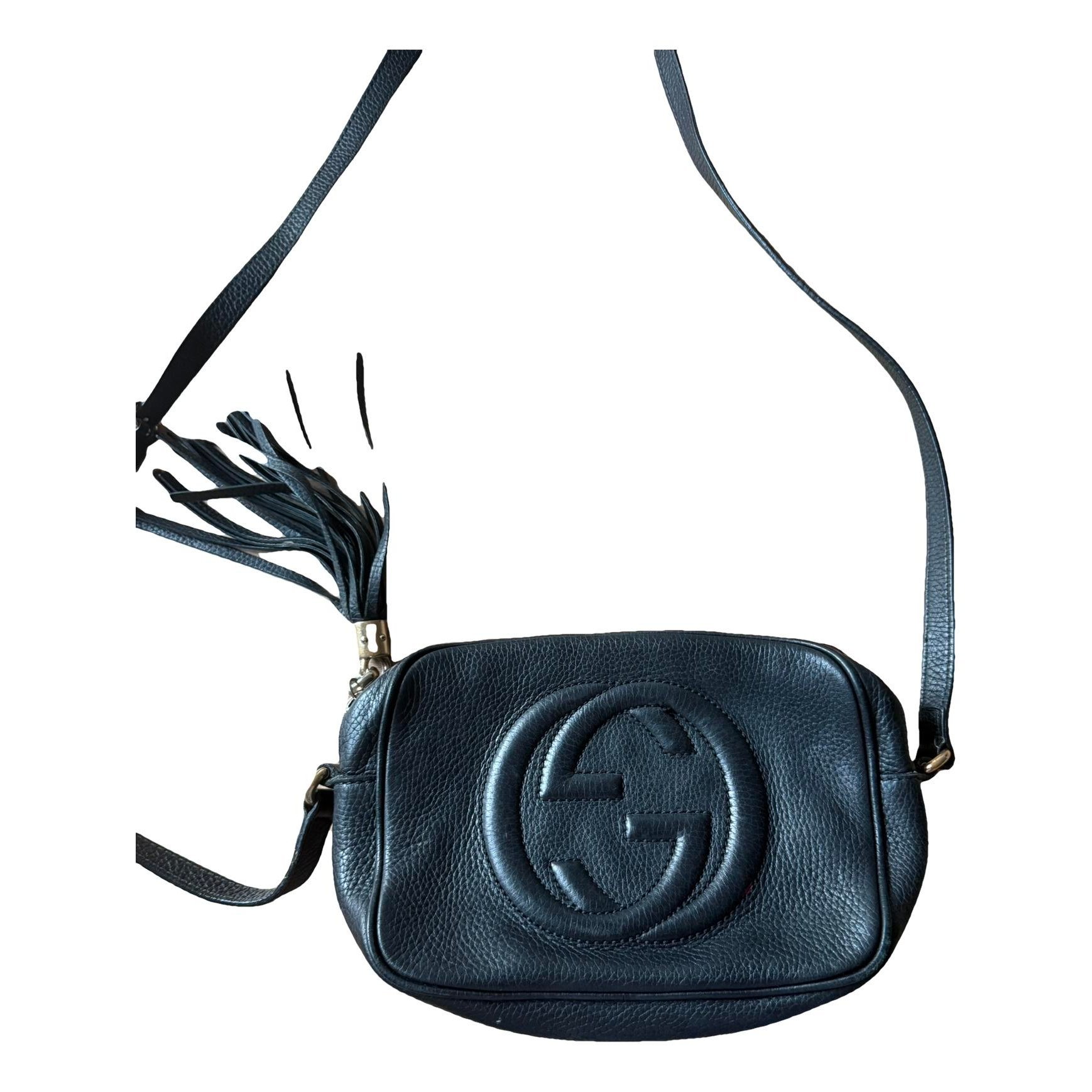 Leather crossbody bag