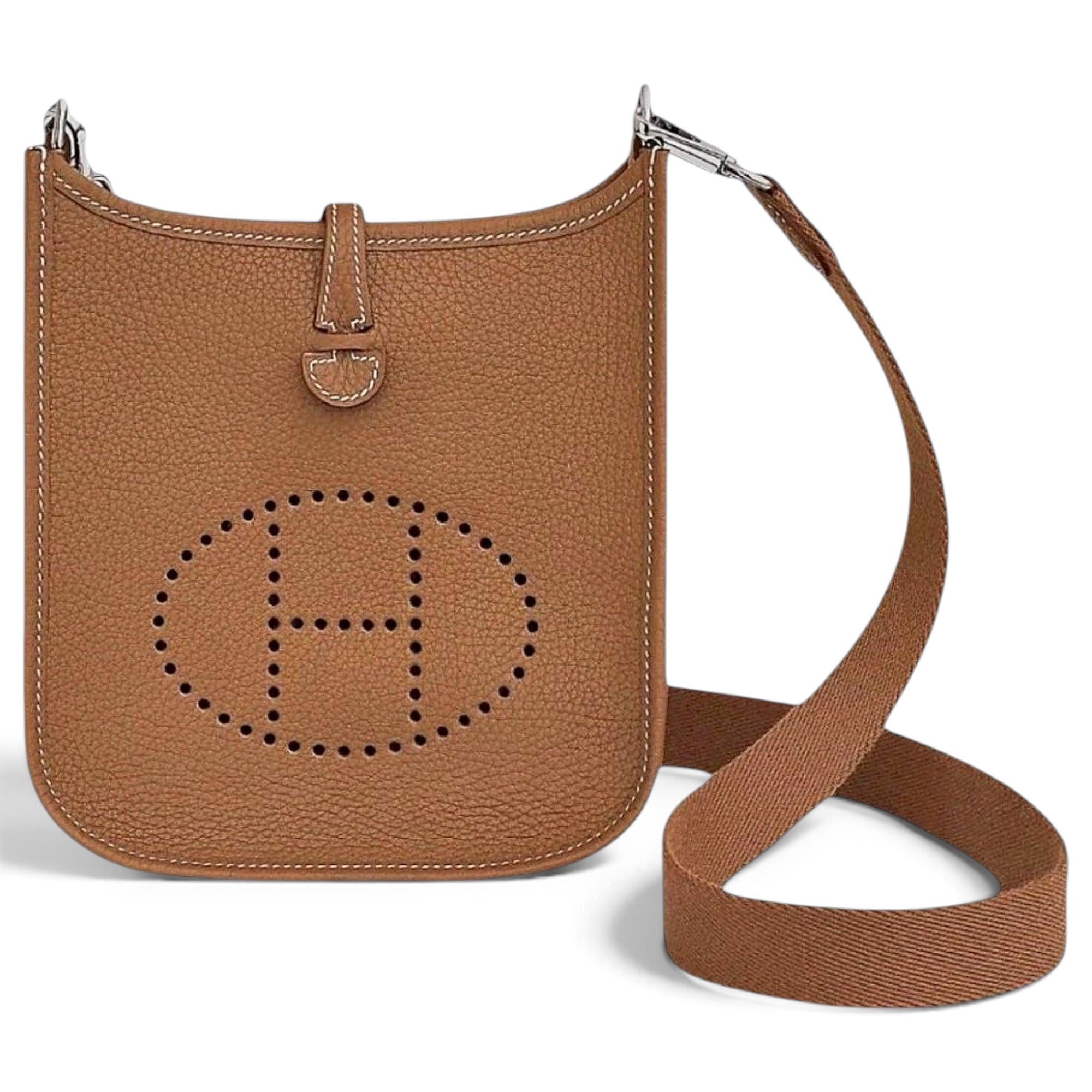 Evelyne leather crossbody bag