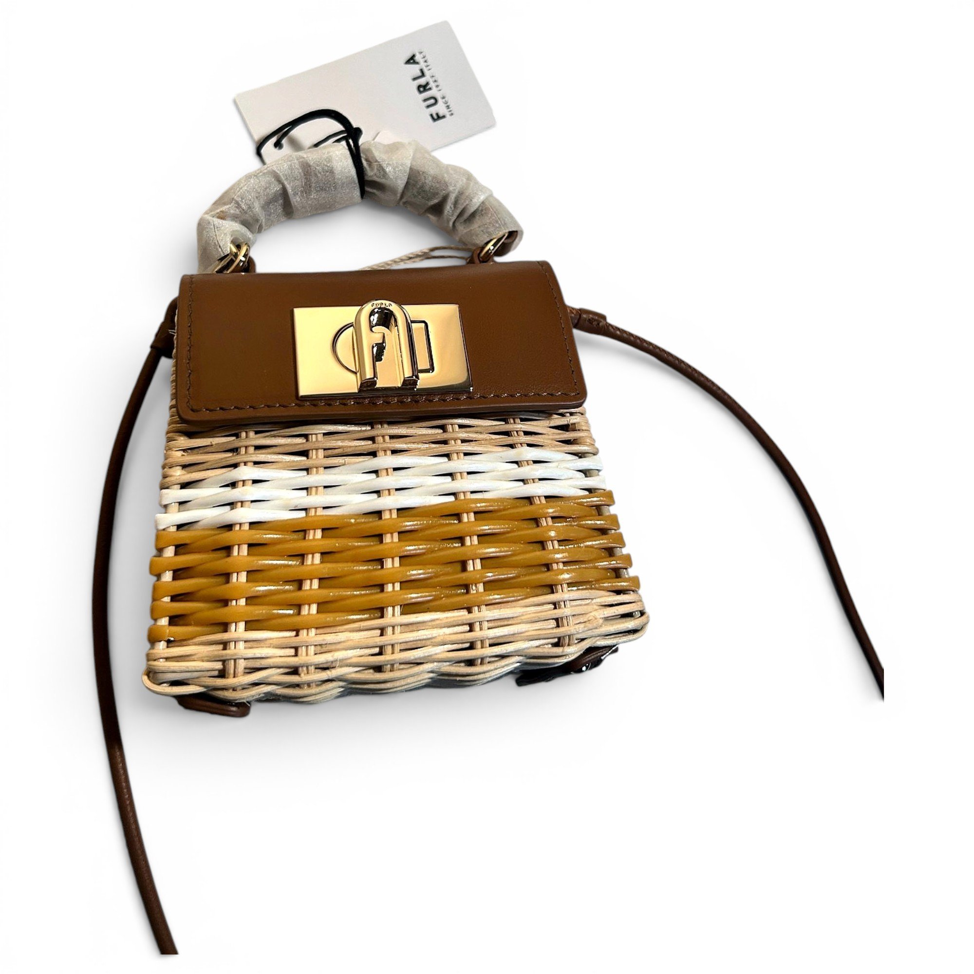 Metropolis leather crossbody bag