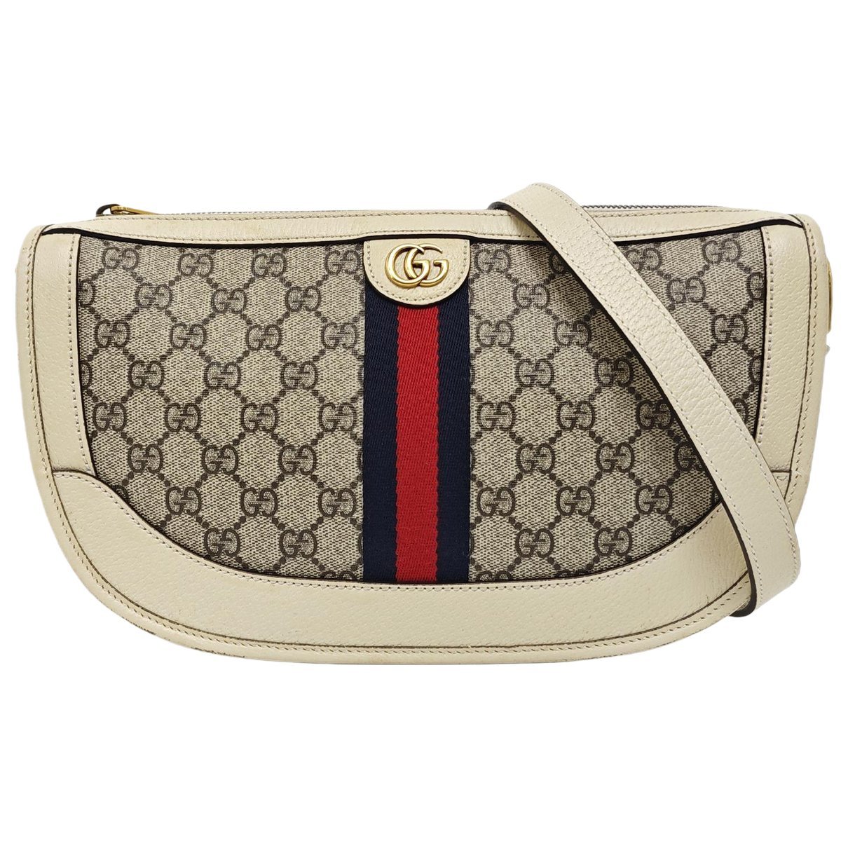 Ophidia leather crossbody bag