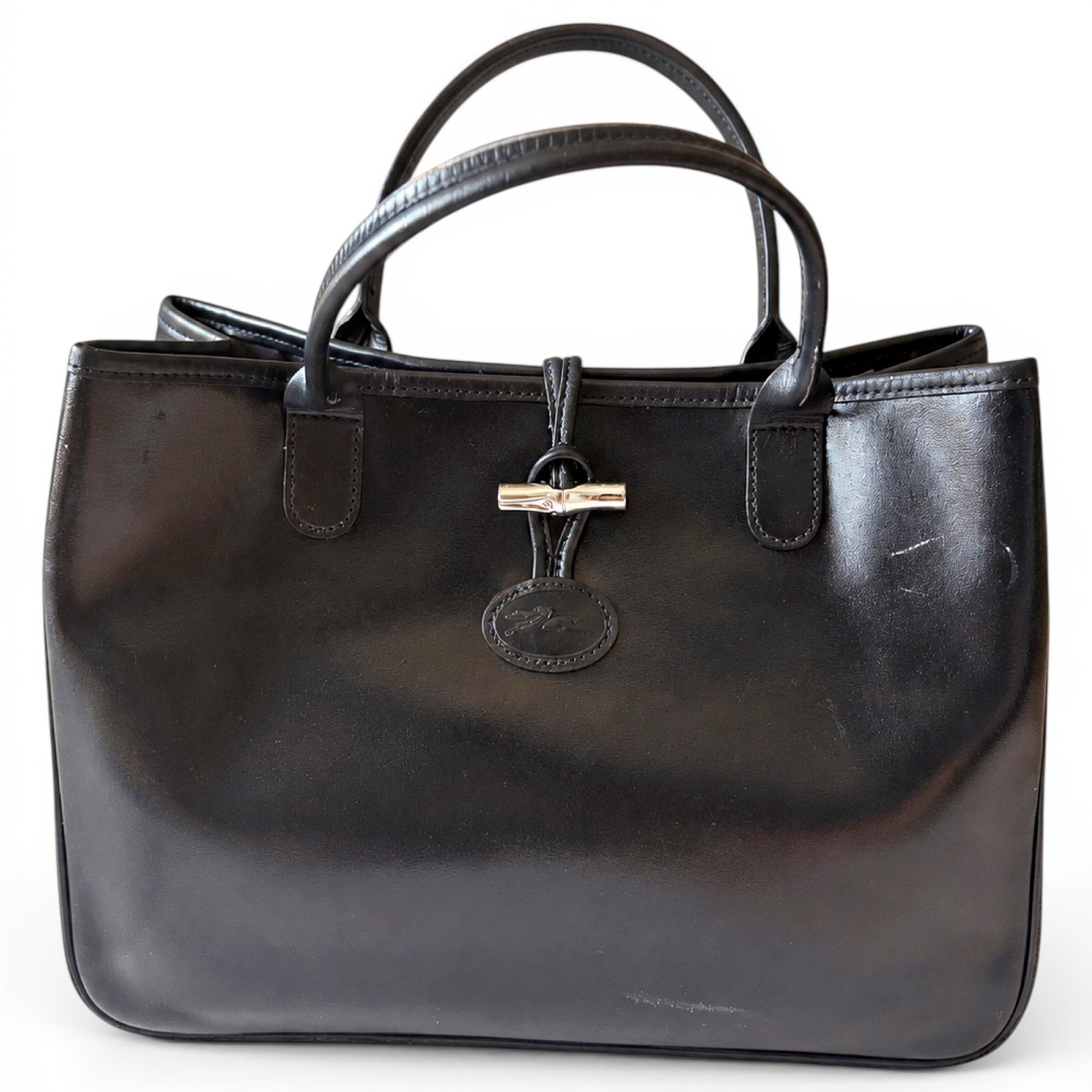 Longchamp Roseau leather handbag