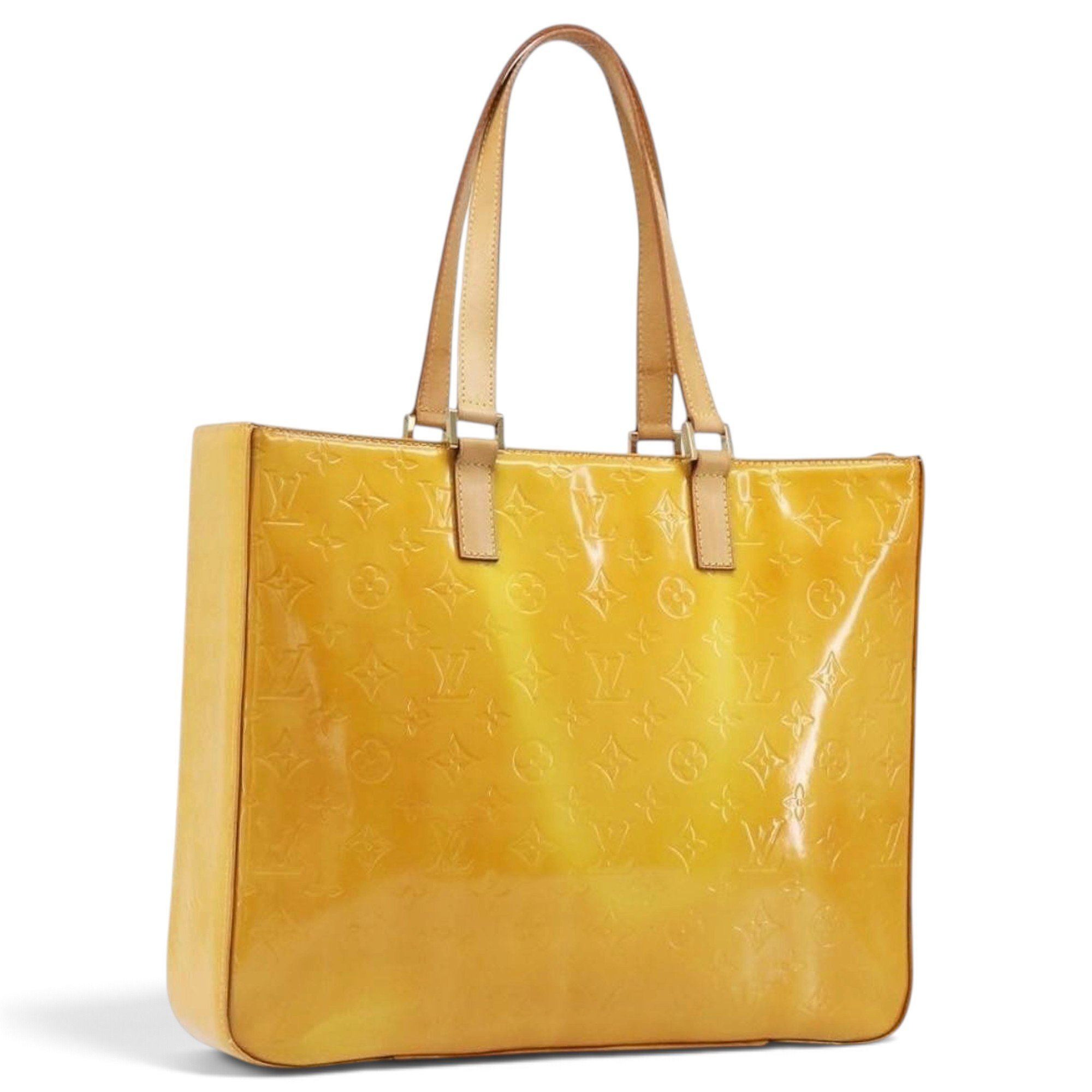 Columbus leather tote