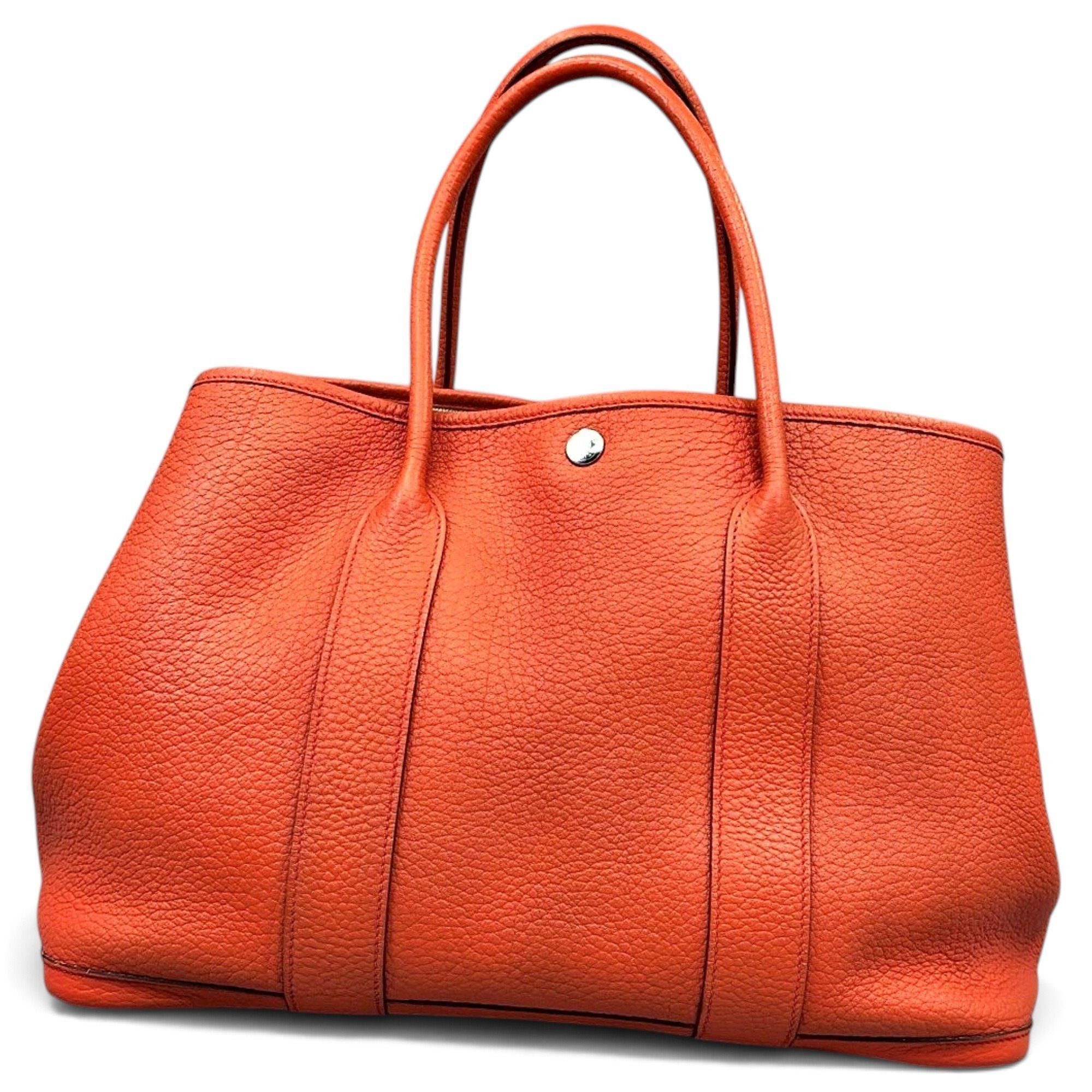 Garden Party leather handbag