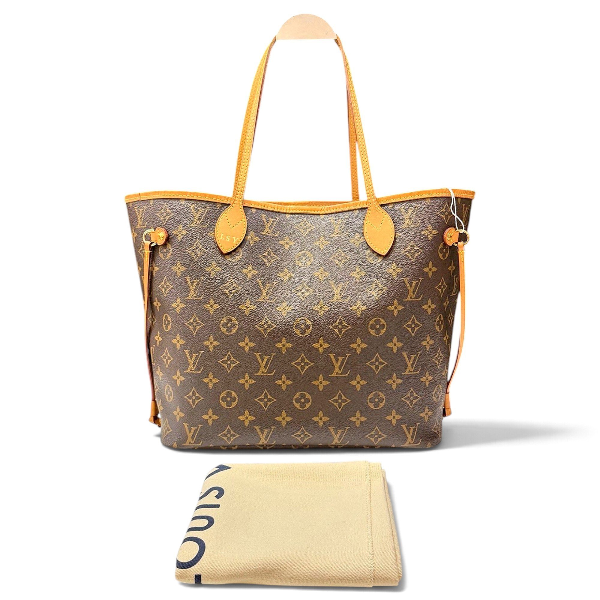 Neverfull leather handbag