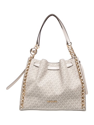 Michael Kors Leather Bucket Bag