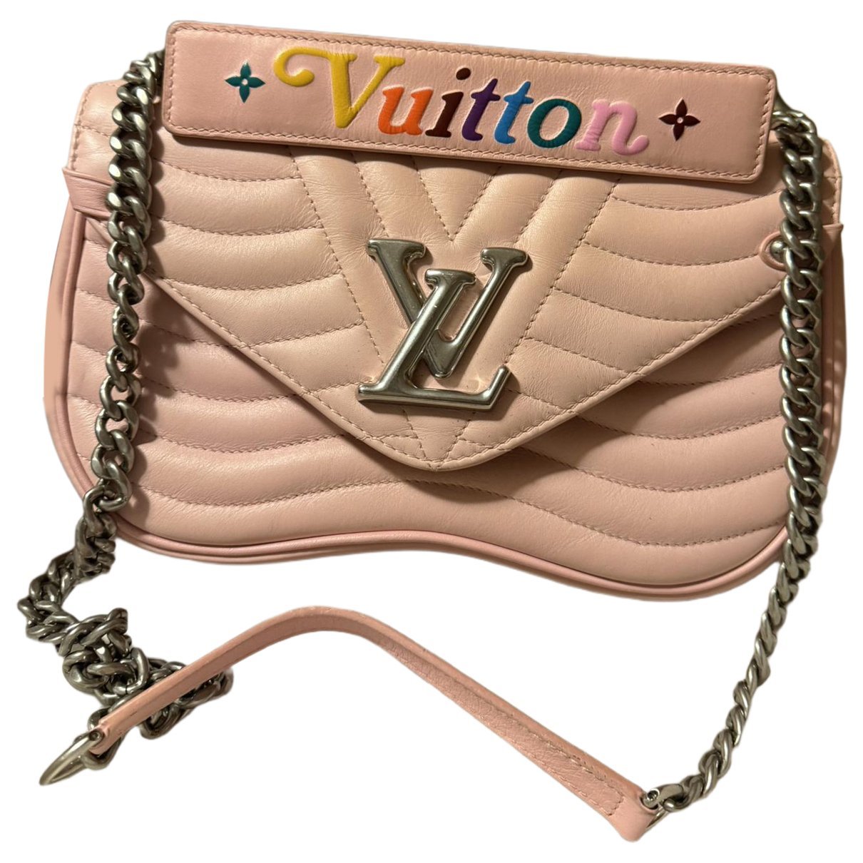 New Wave leather handbag