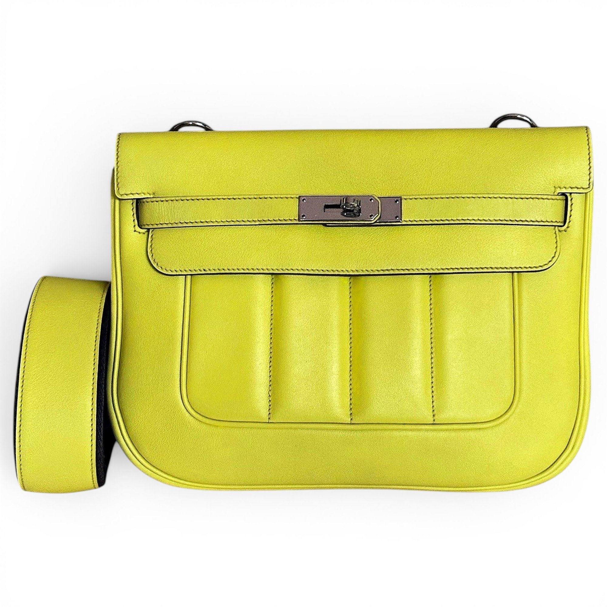 Berline leather handbag