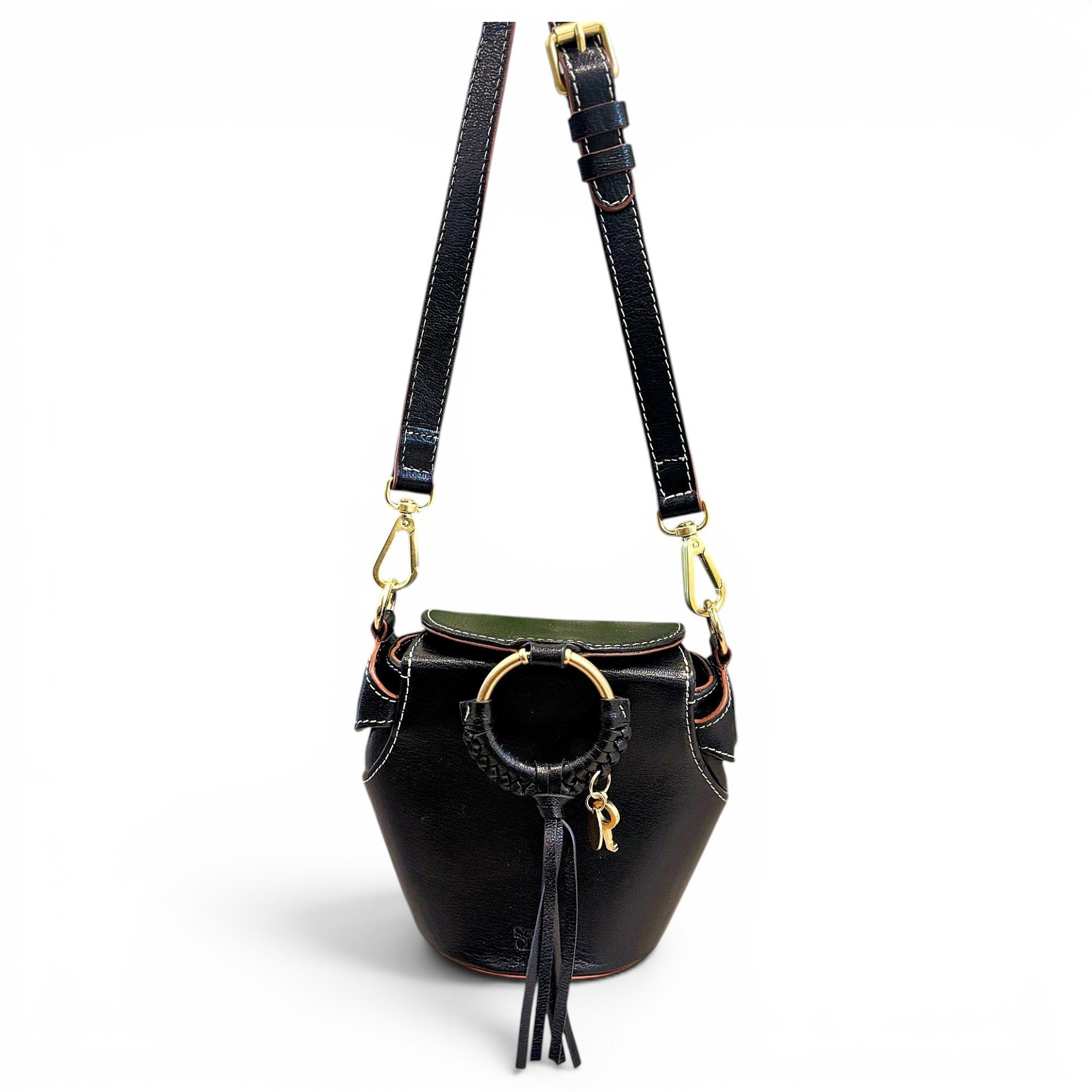 Joan leather crossbody bag