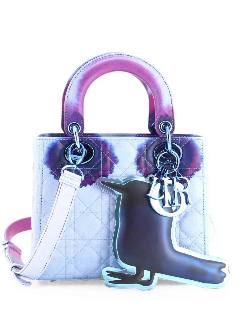 Dior Lady Dior Art Bag Limited Edition Francoise Petrovitch Cannage Quilt Leather Small satchel