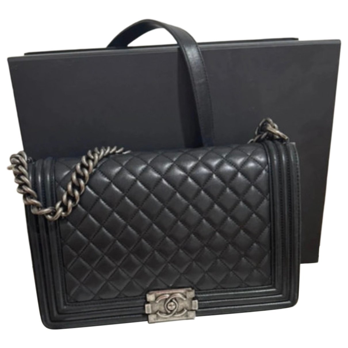 Boy leather crossbody bag