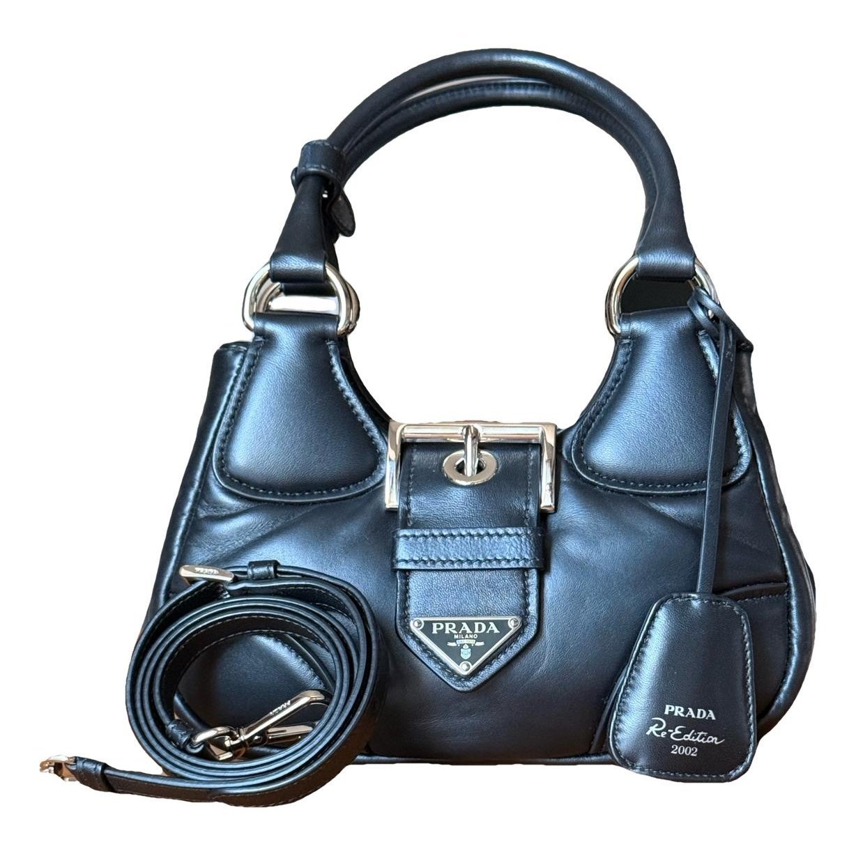 Moon leather handbag