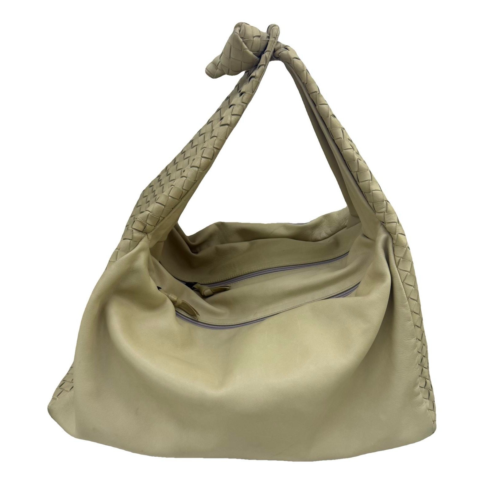 Leather handbag