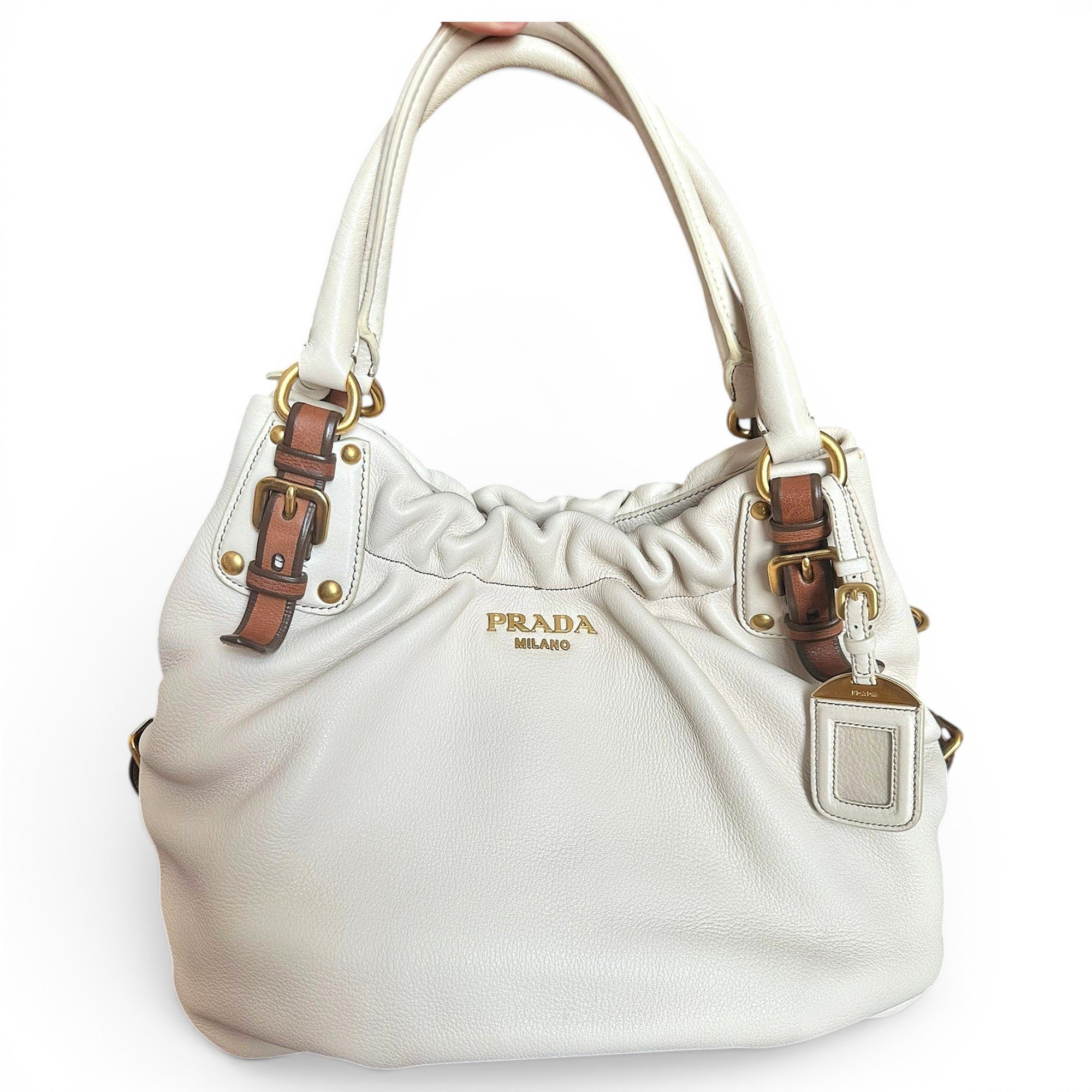 Leather handbag