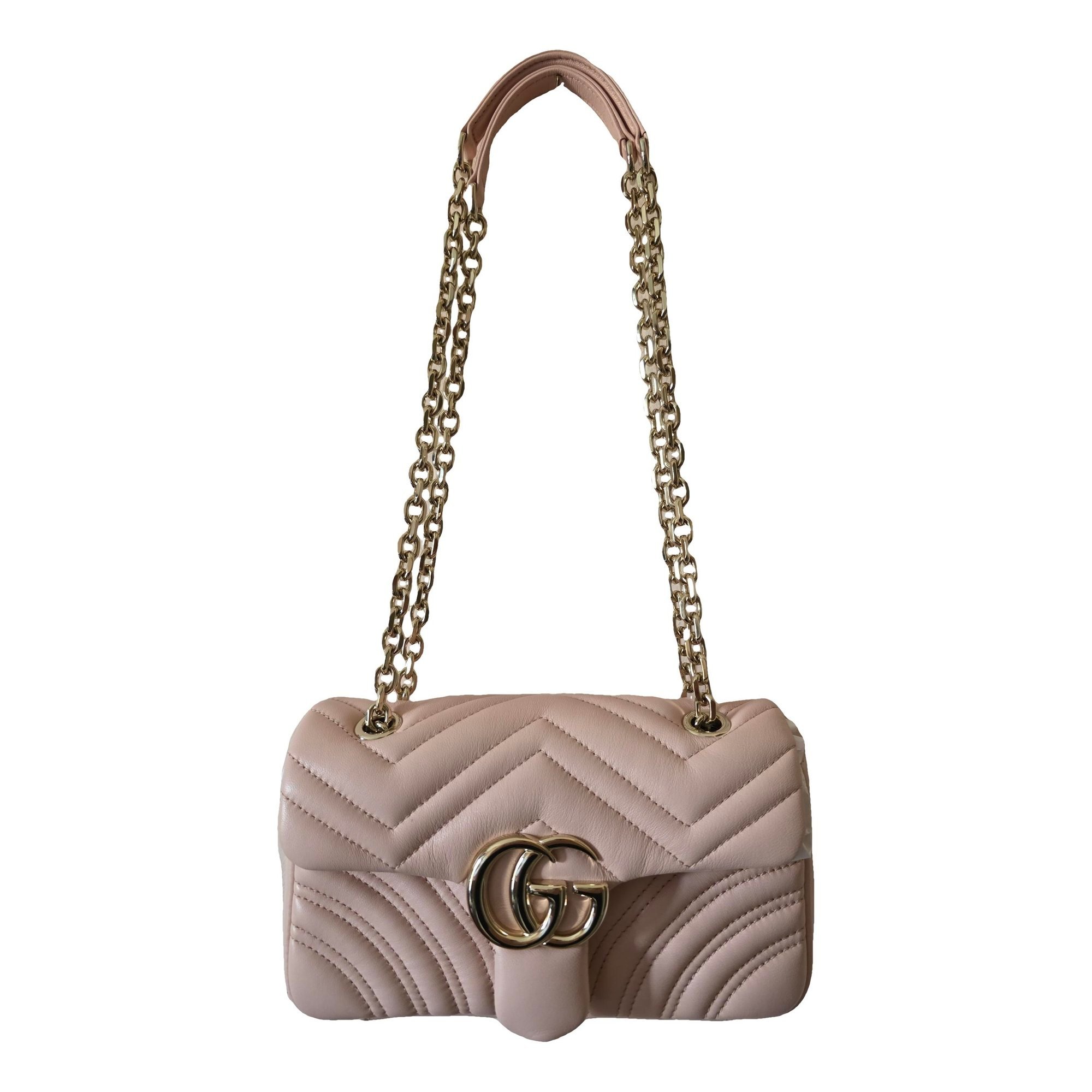 GG Marmont Flap leather crossbody bag