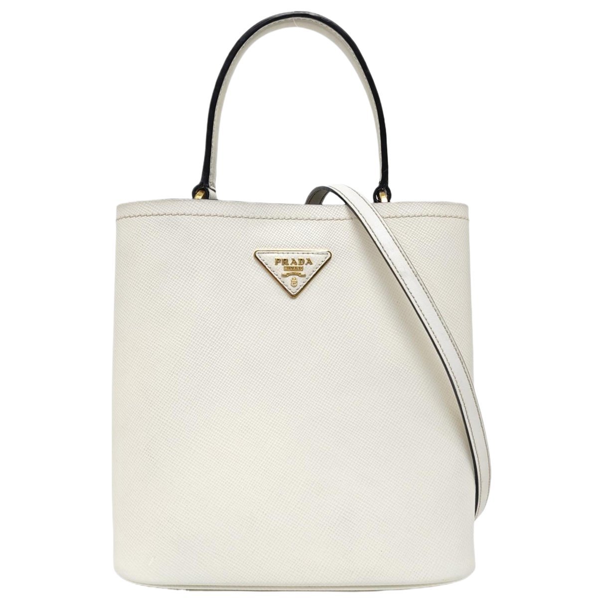 Panier leather handbag