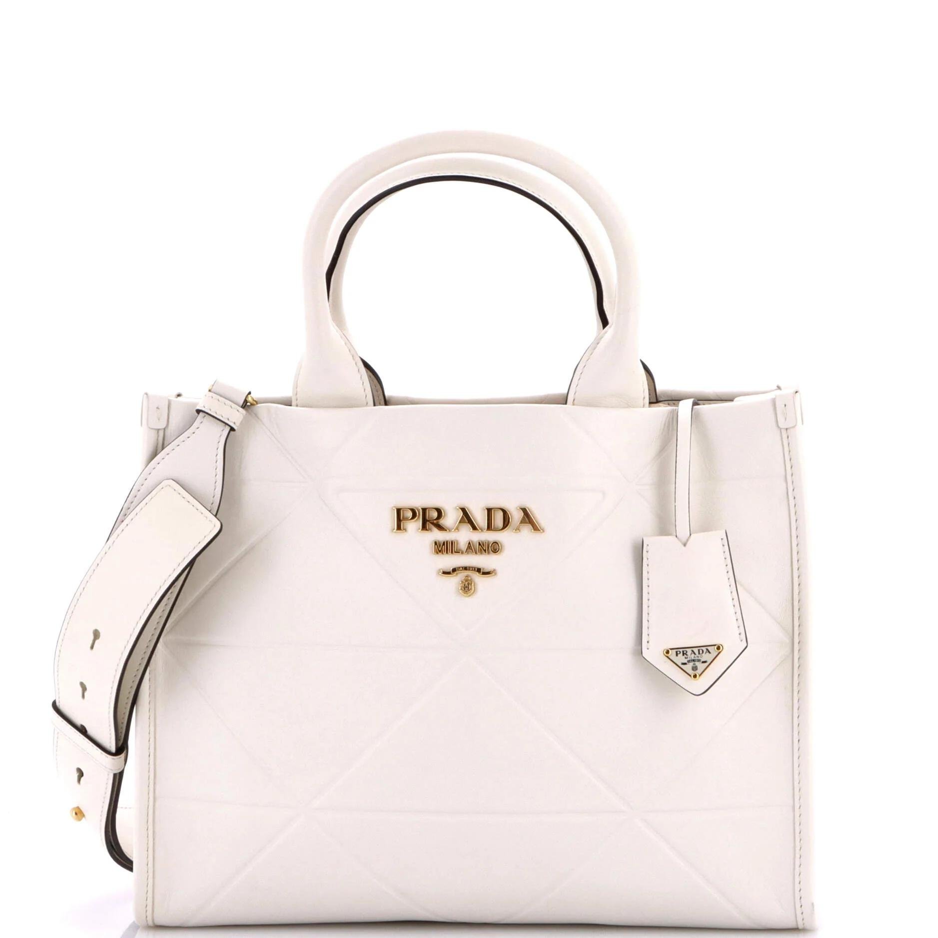 Leather tote