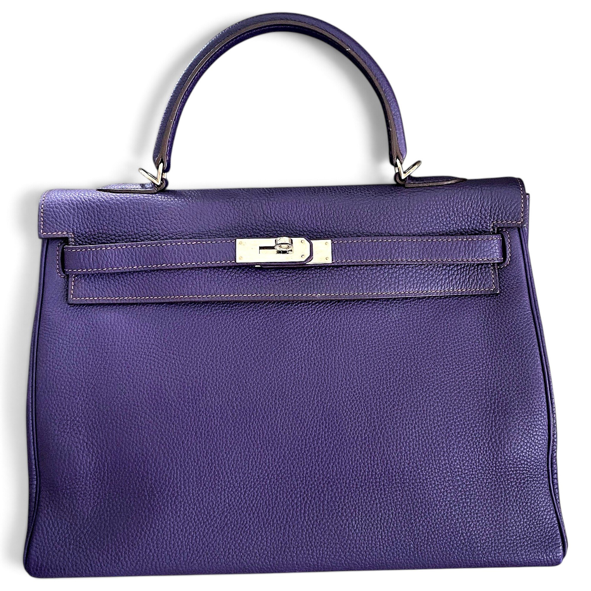 Kelly 35 leather handbag