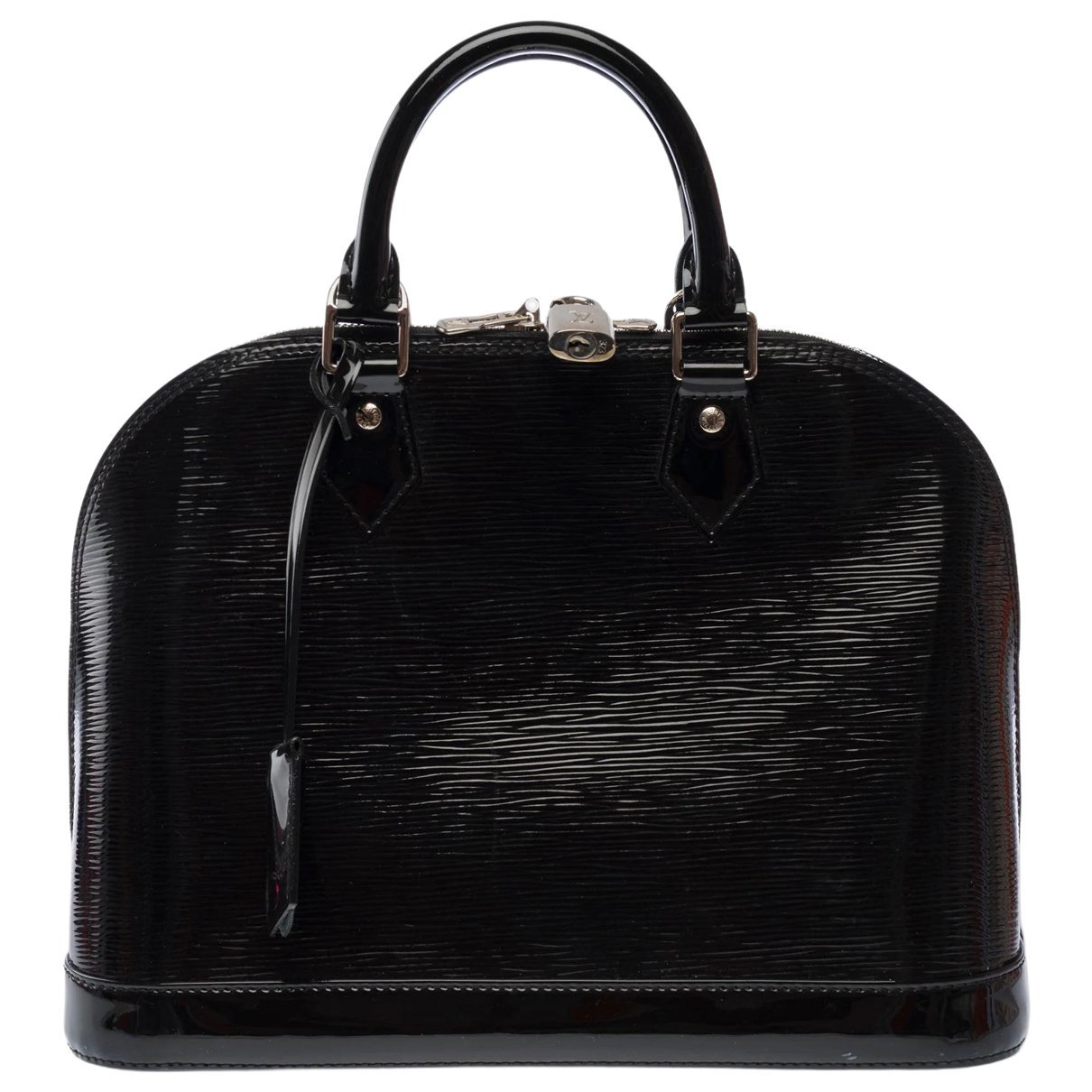 Alma patent leather handbag