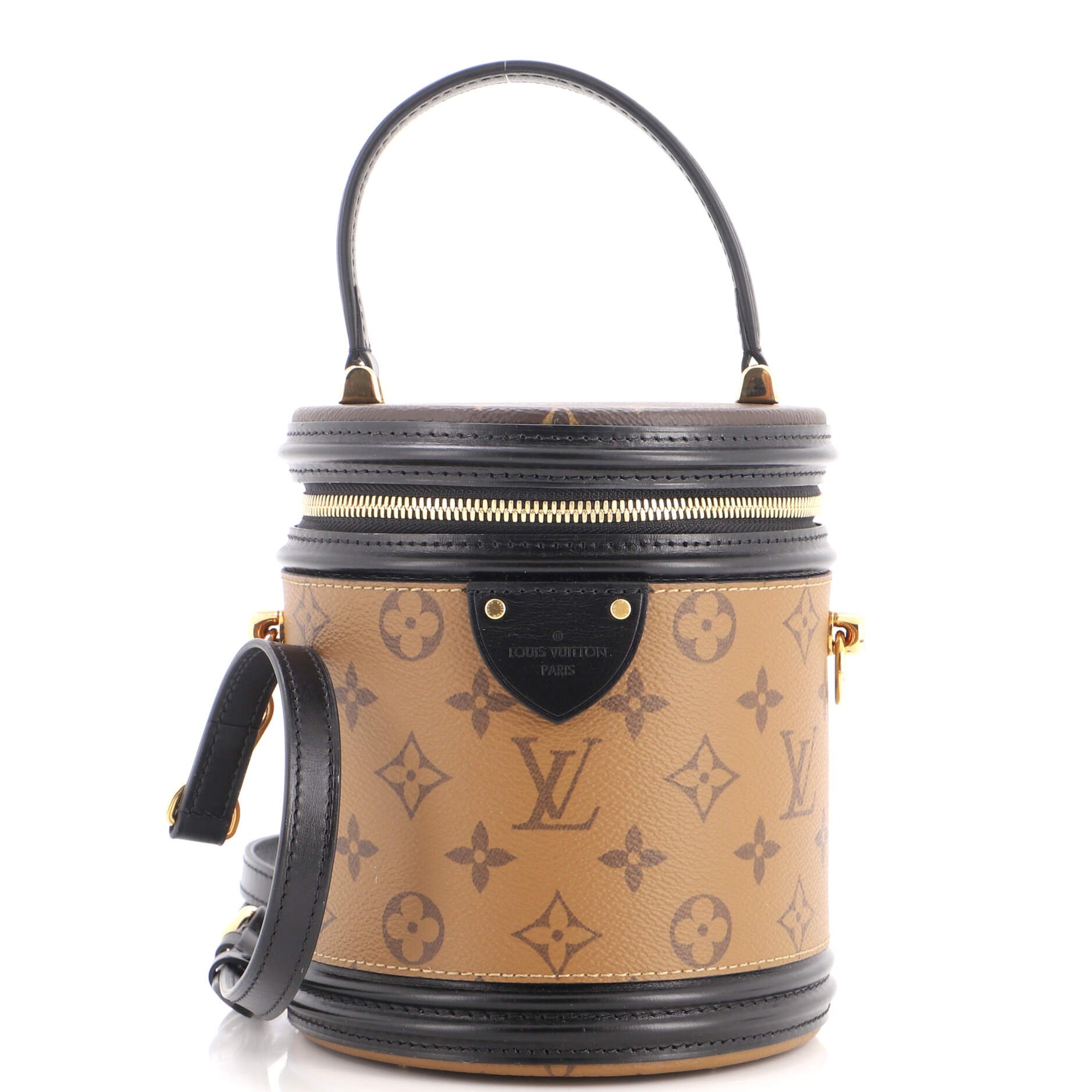 Cannes Handbag Reverse Monogram Canvas