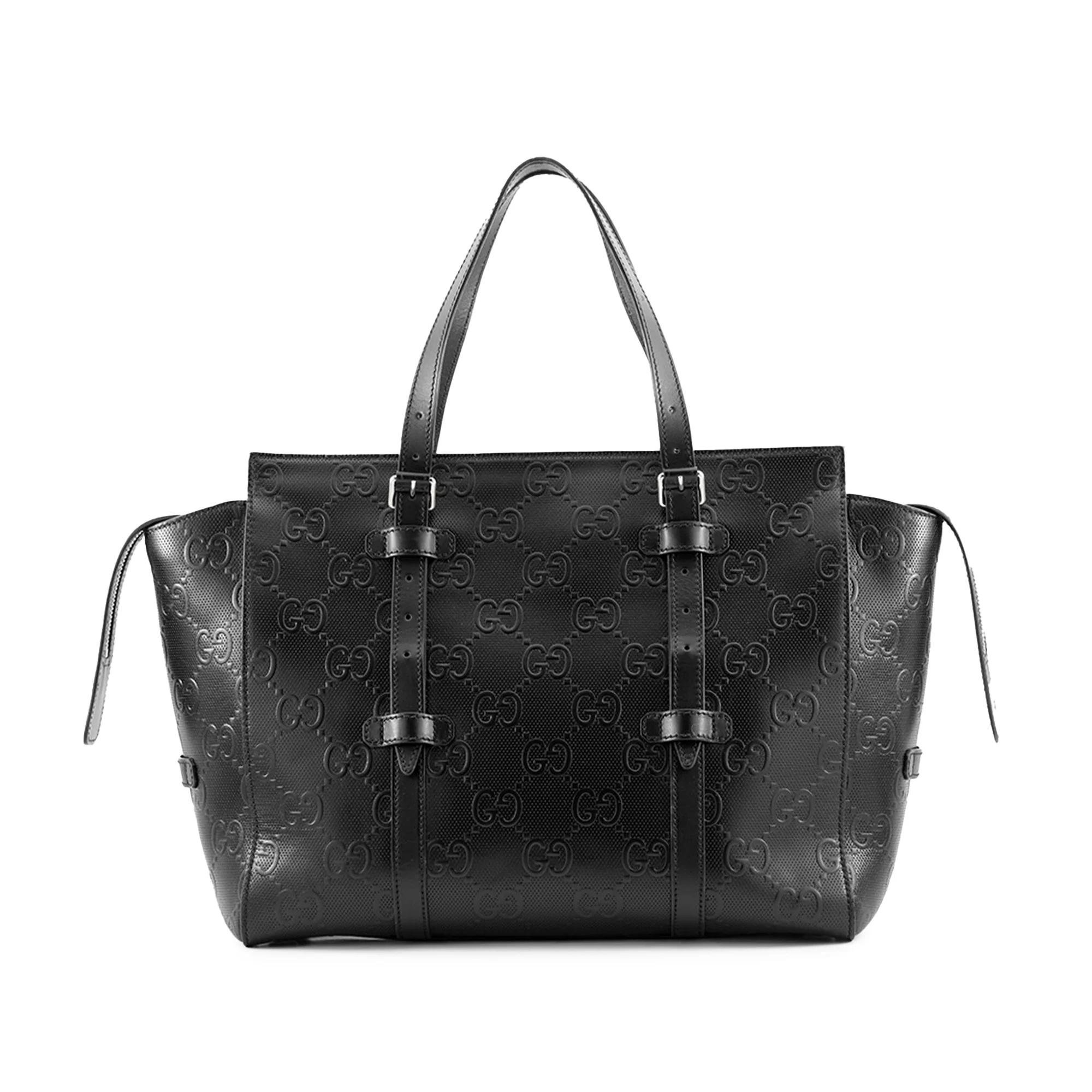 Gucci B leather handbag