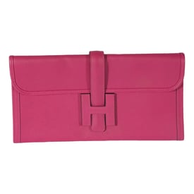 Hermes Jige Elan 29 Handbag Rose Pourpre Evercolor Leather