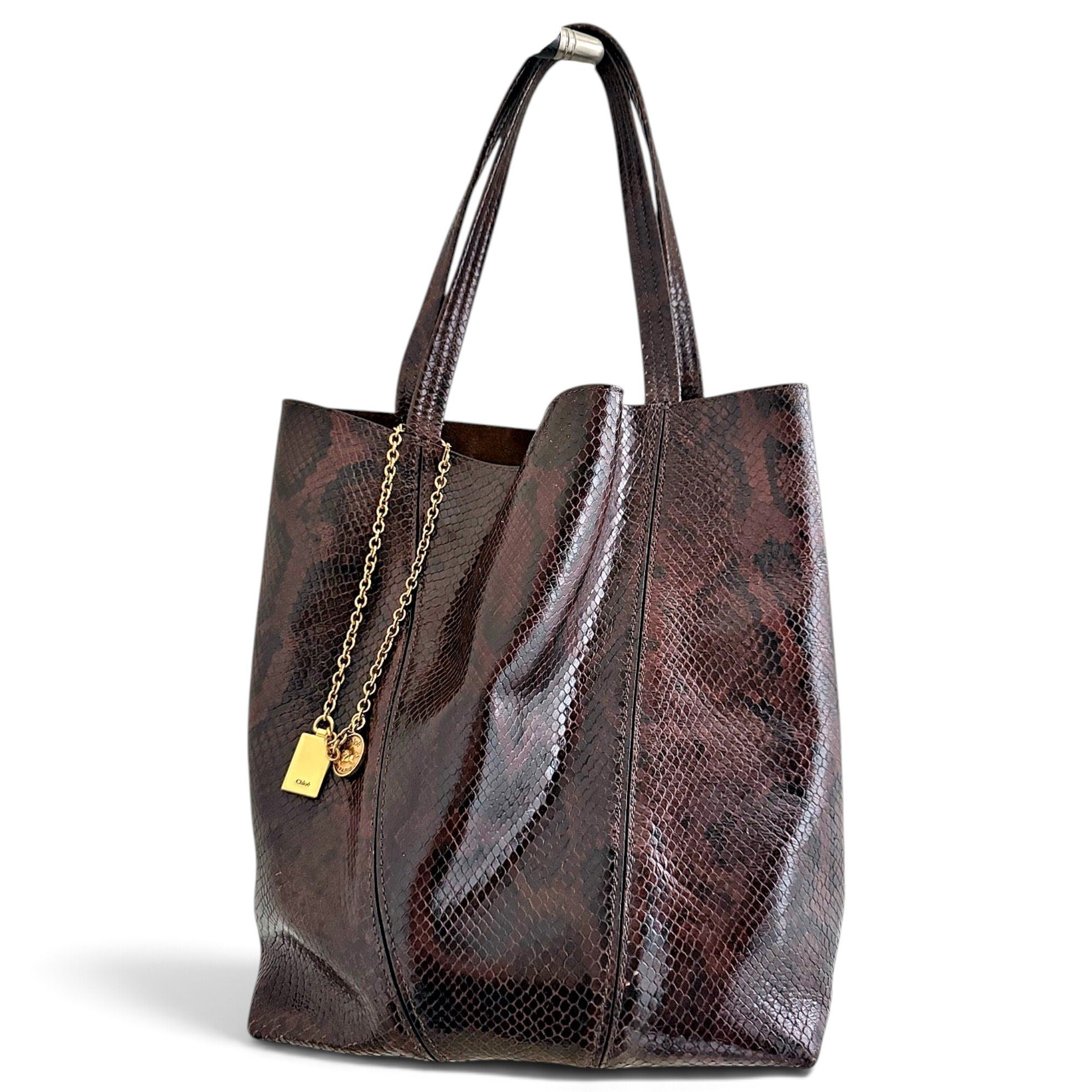 Chloé Spin leather tote