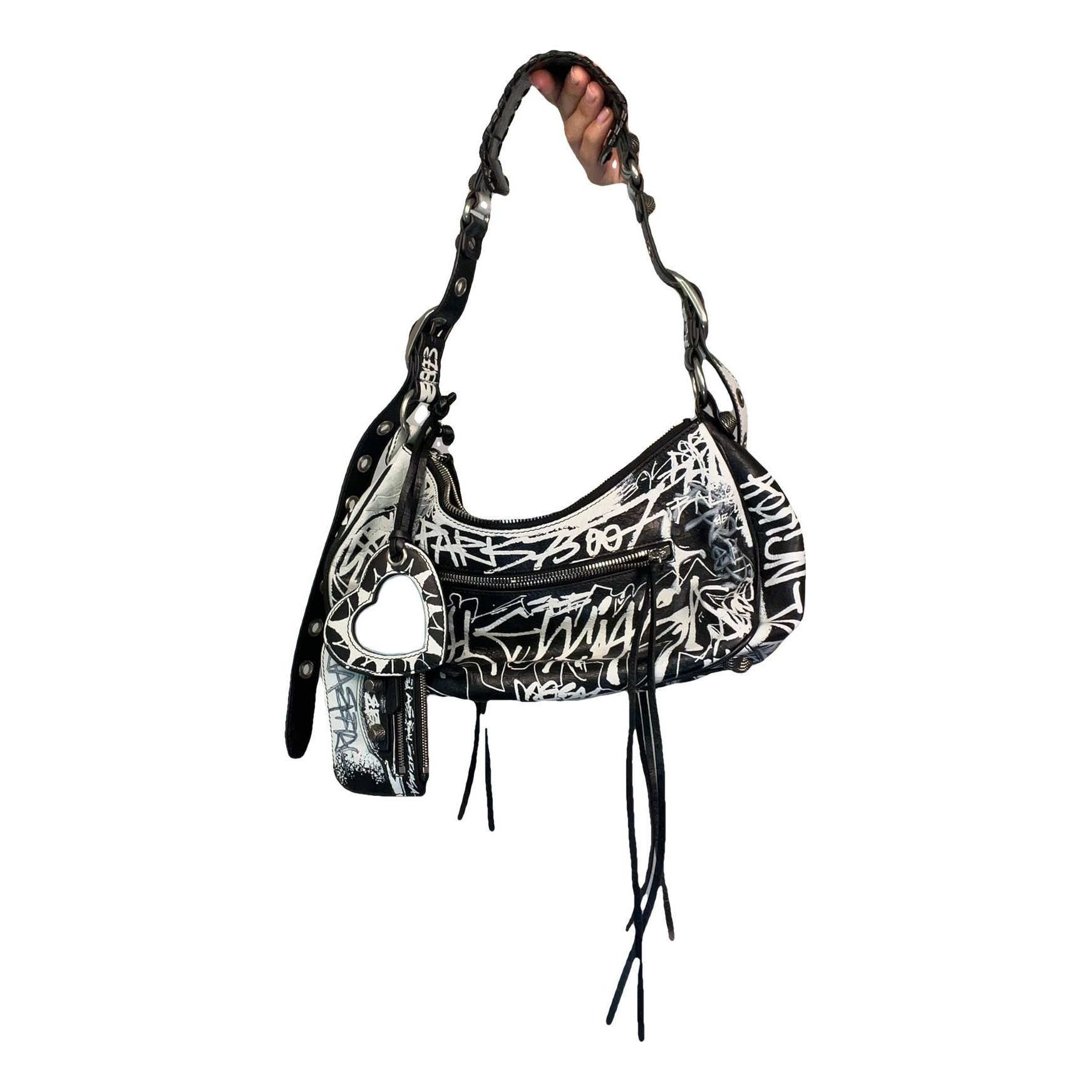 Le Cagole leather handbag