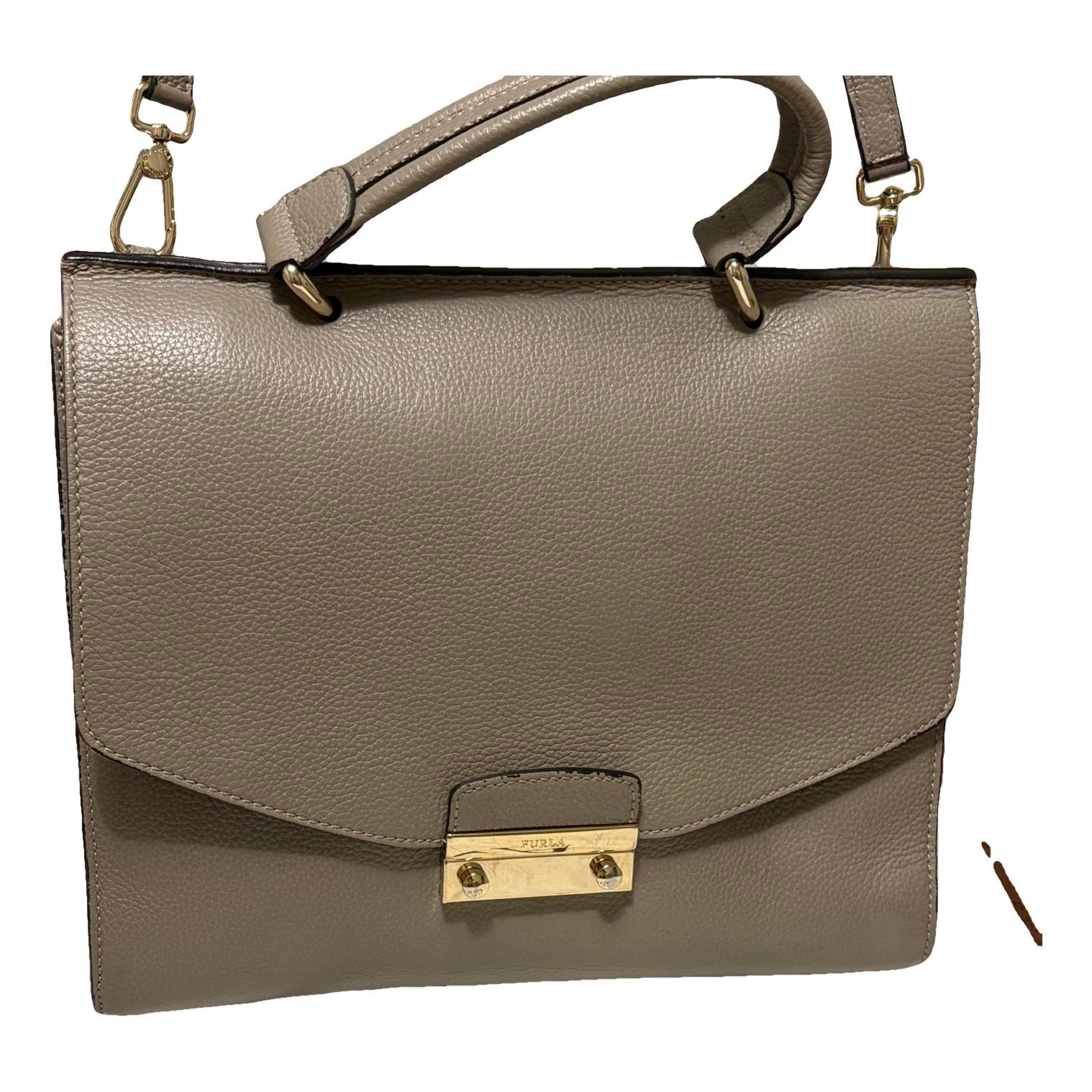 Leather handbag