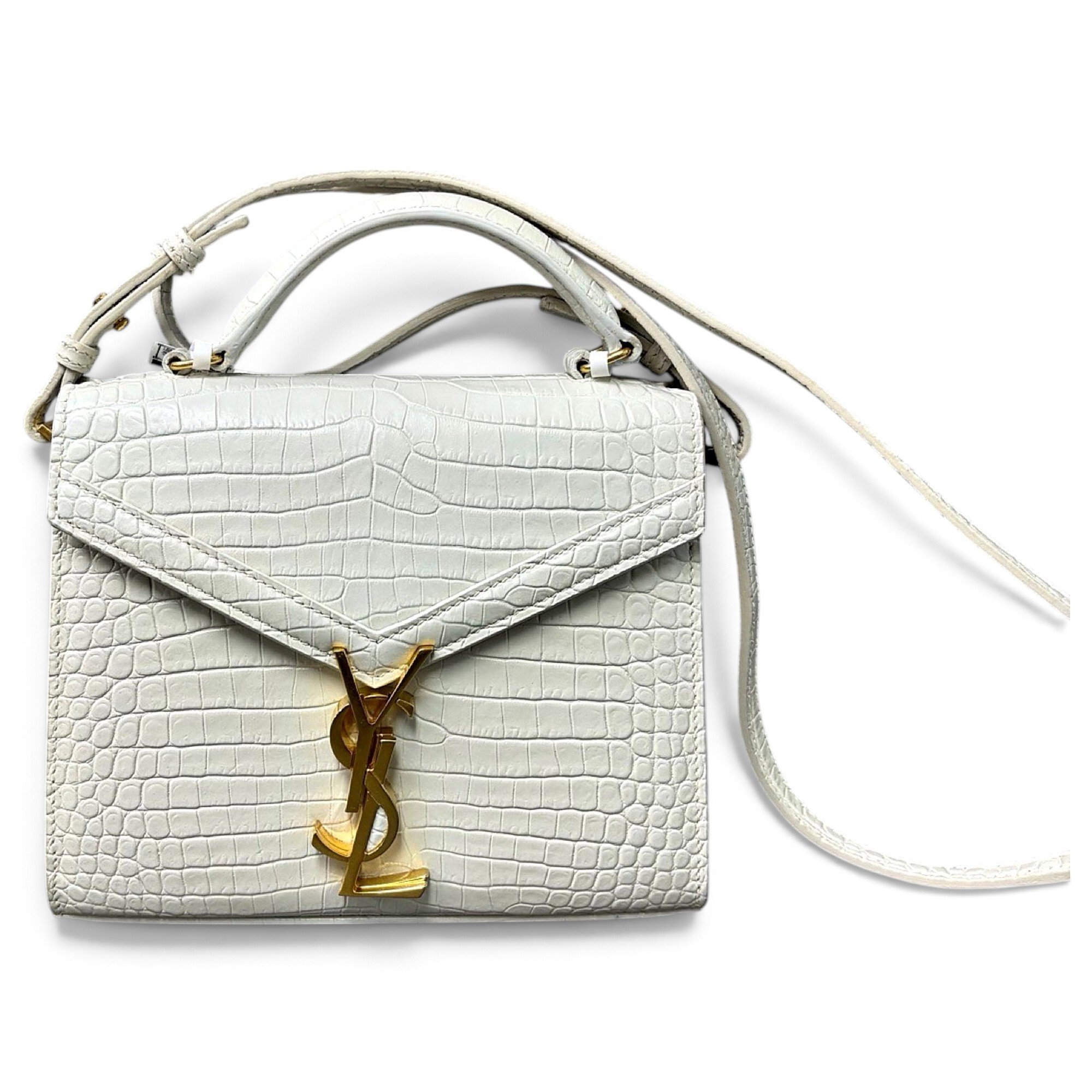 Cassandra Top Handle leather crossbody bag