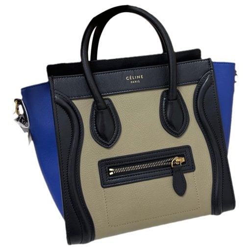 Nano Luggage leather handbag
