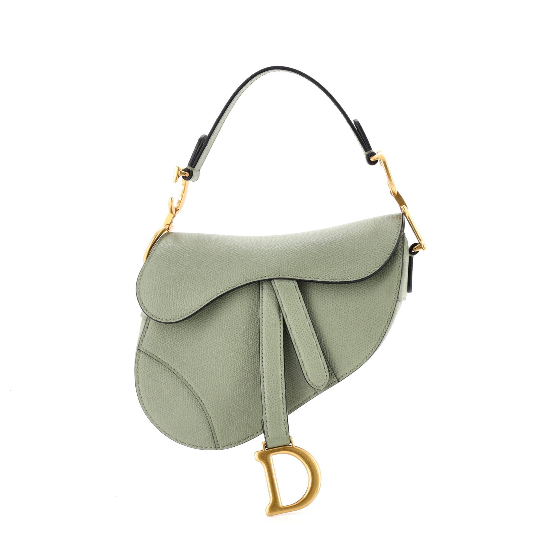 Dior Saddle Handbag Leather Mini