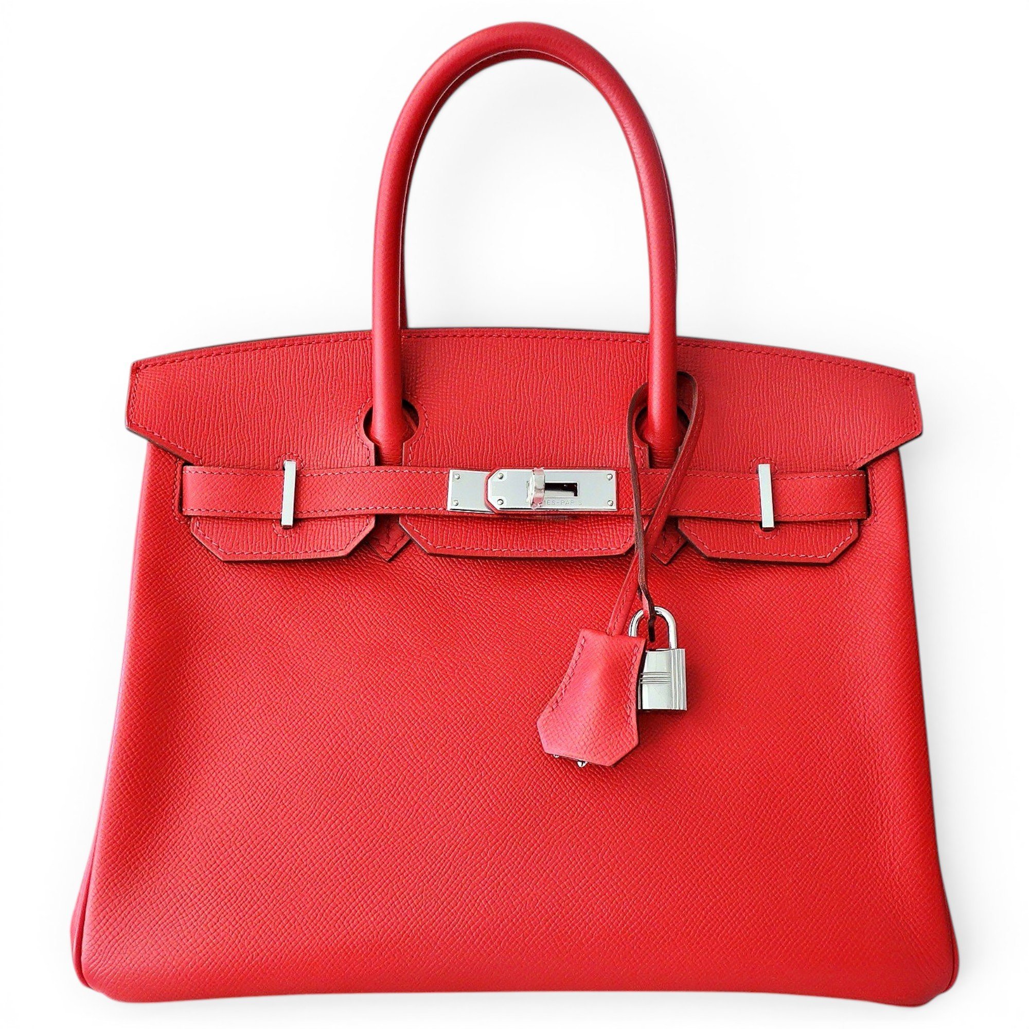 Birkin 30 leather handbag
