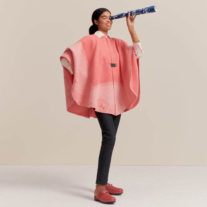 Warm Colors Cashmere Cape