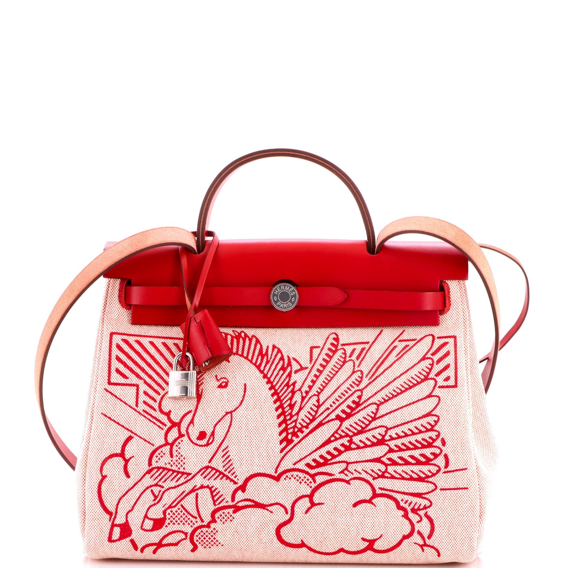 Herbag Zip Pegase Pop Toile and Leather 31