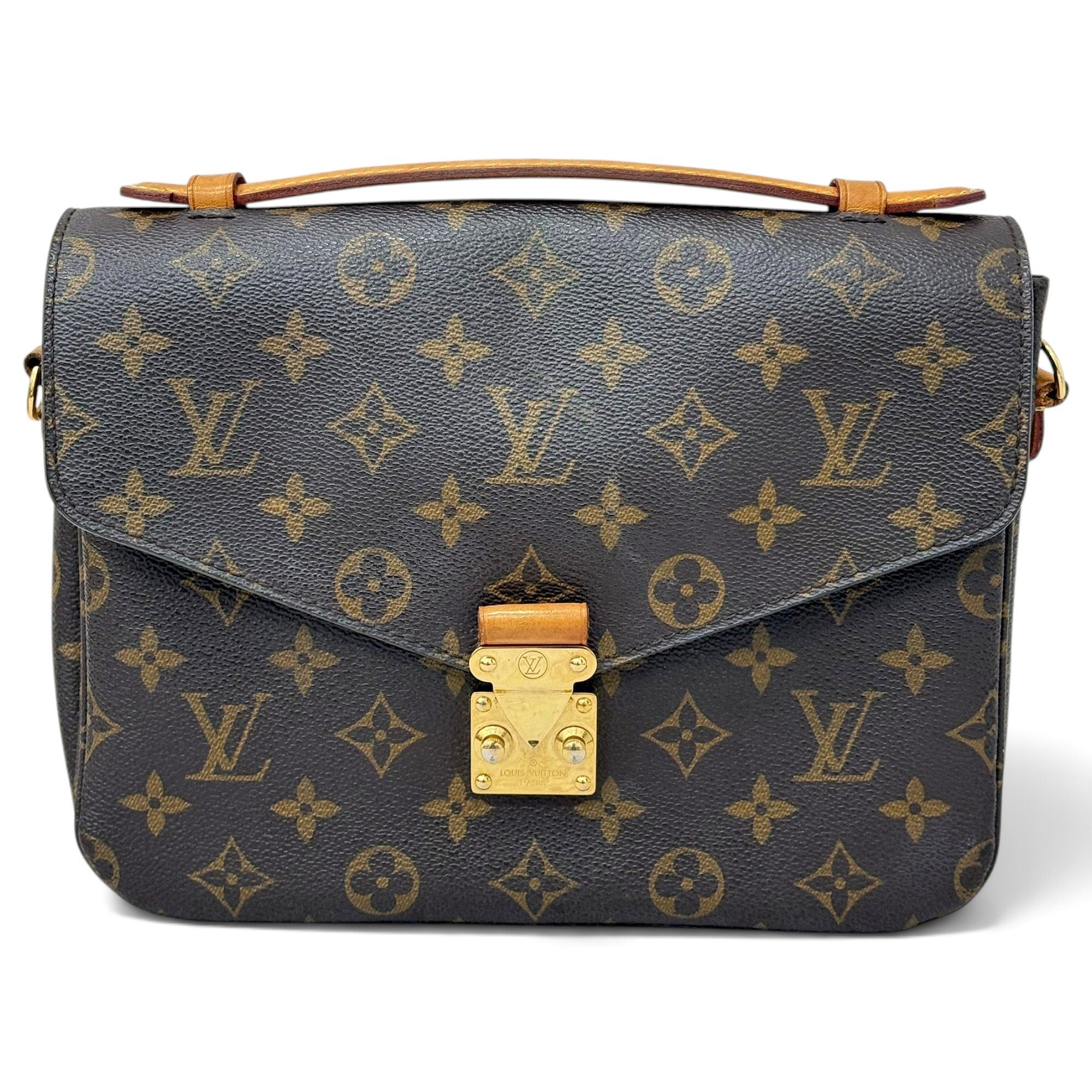 Metis leather handbag