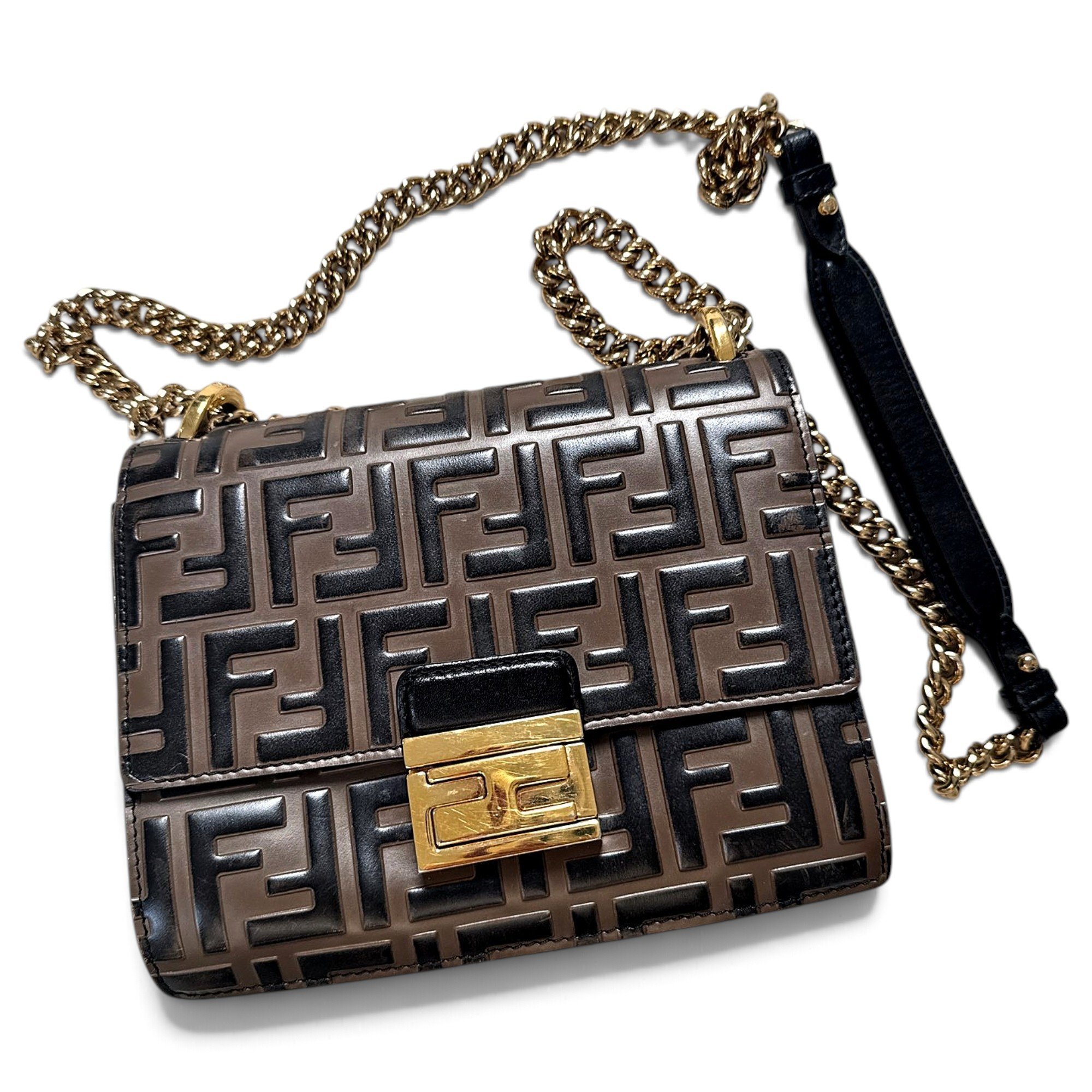 Kan I leather handbag