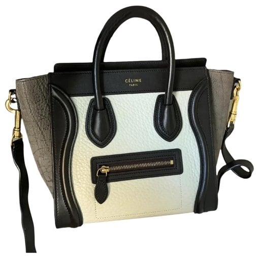 Nano Luggage leather handbag