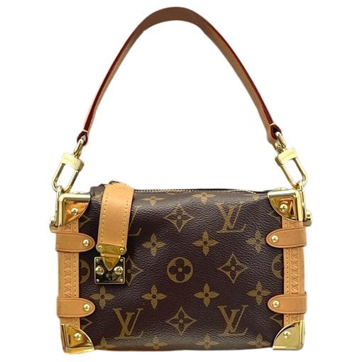 Petite Malle leather crossbody bag