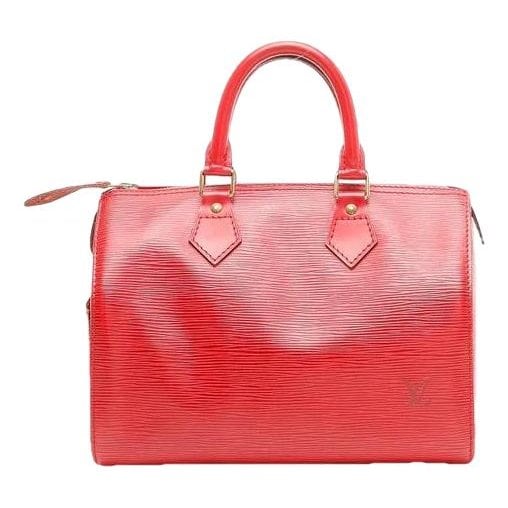 Speedy leather handbag