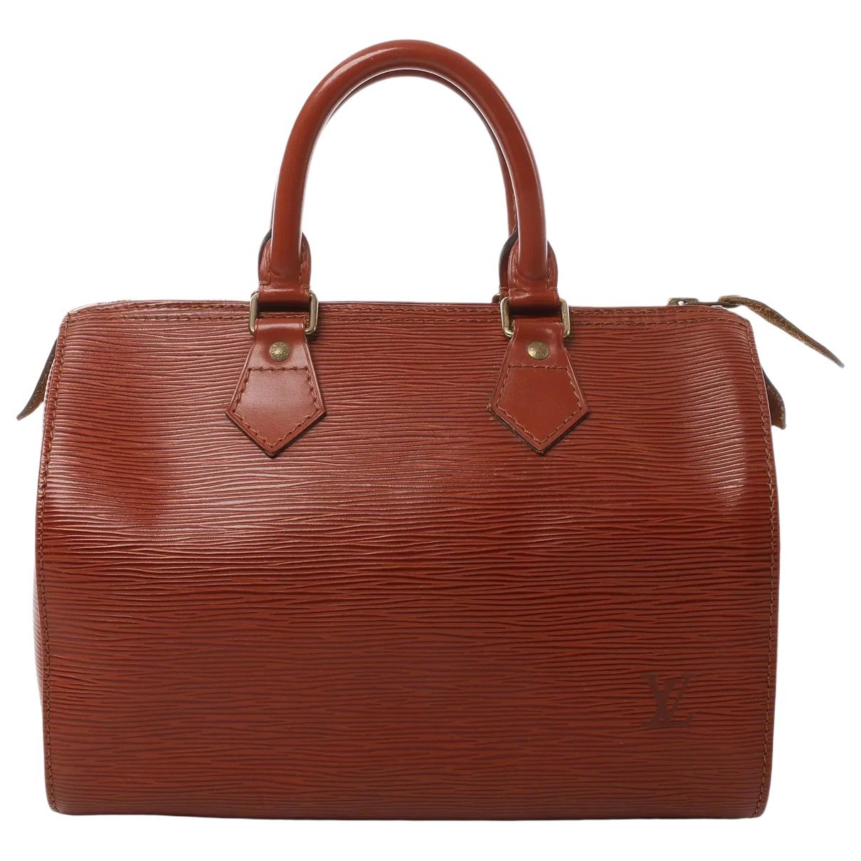 Speedy leather handbag