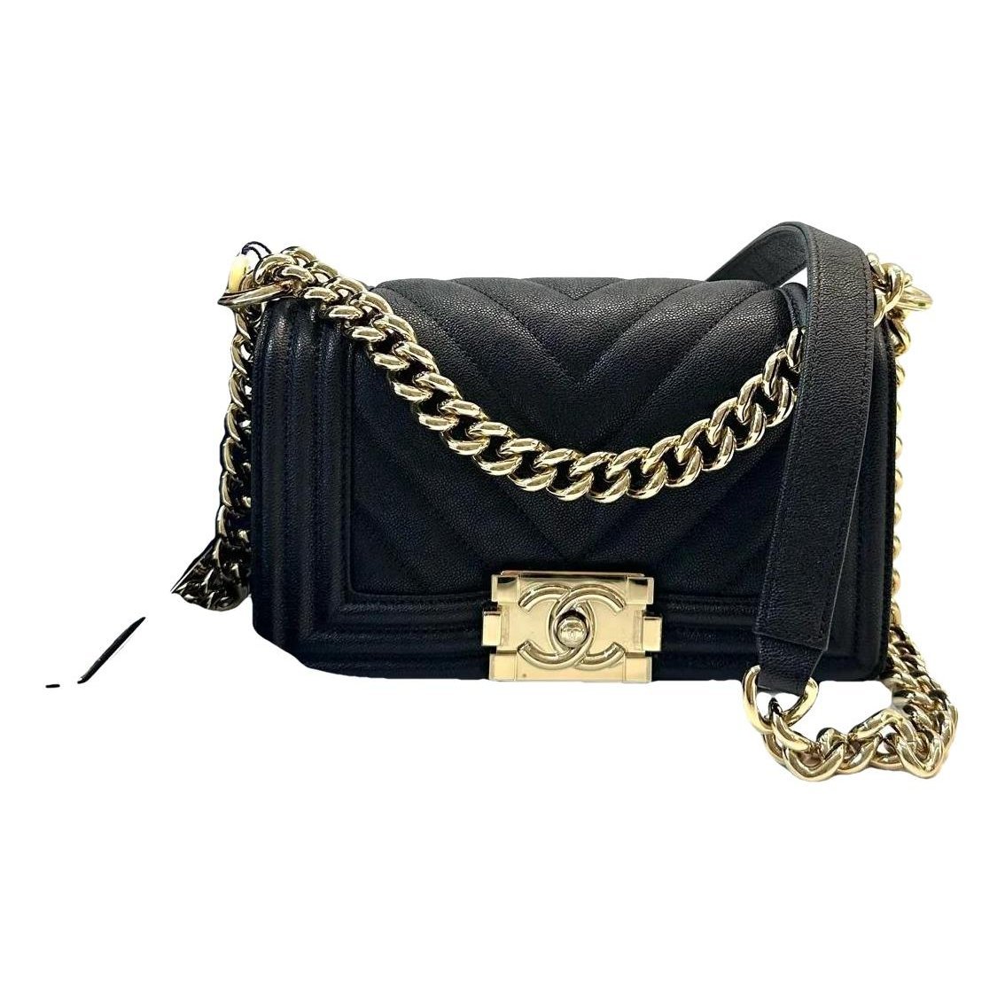 Leather handbag